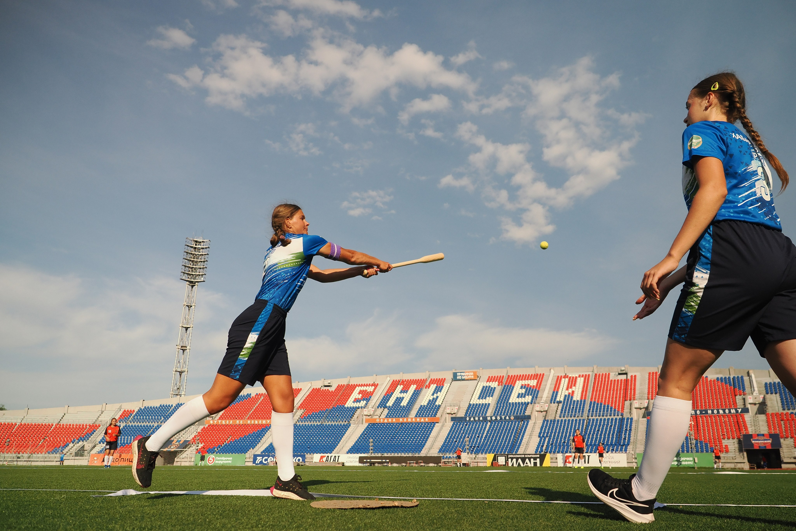Всероссийские соревнования по русской лапте. Репортажный фотограф Алексей Козьмин