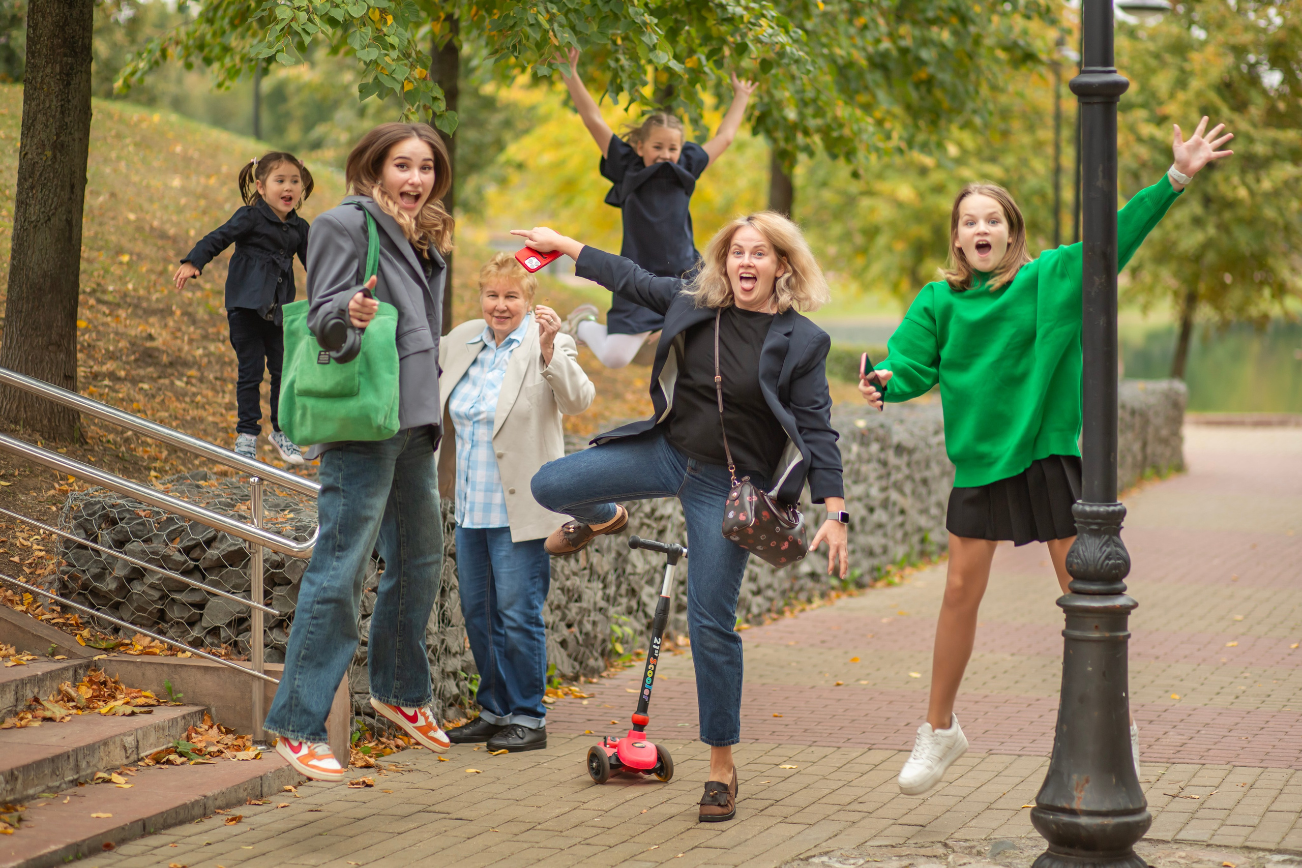 Осенние истории. Семейный и детский фотограф в Москве и МО — Александра
