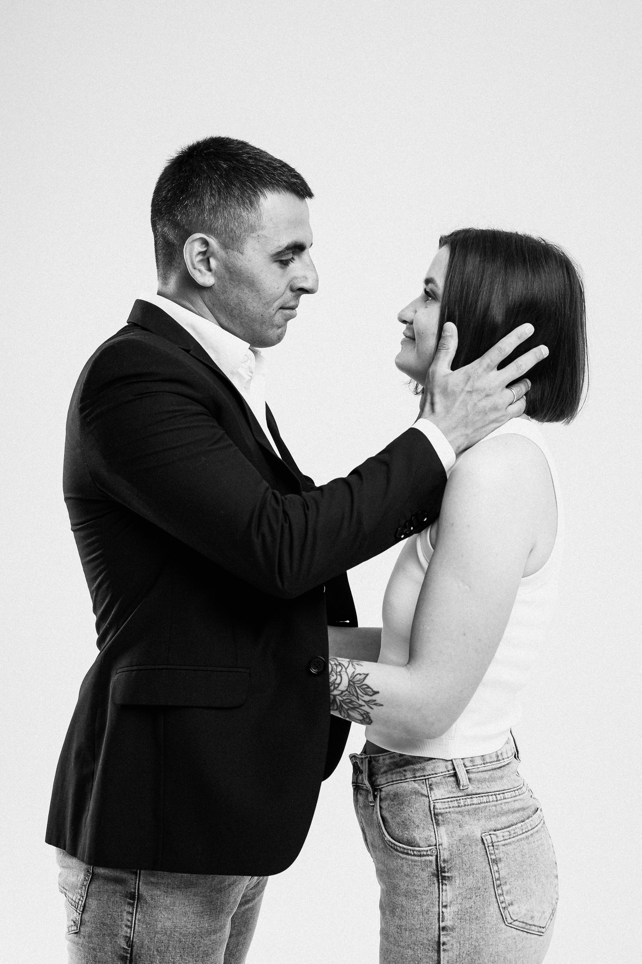 Семейная съёмка в студии. Съёмка lovestory.