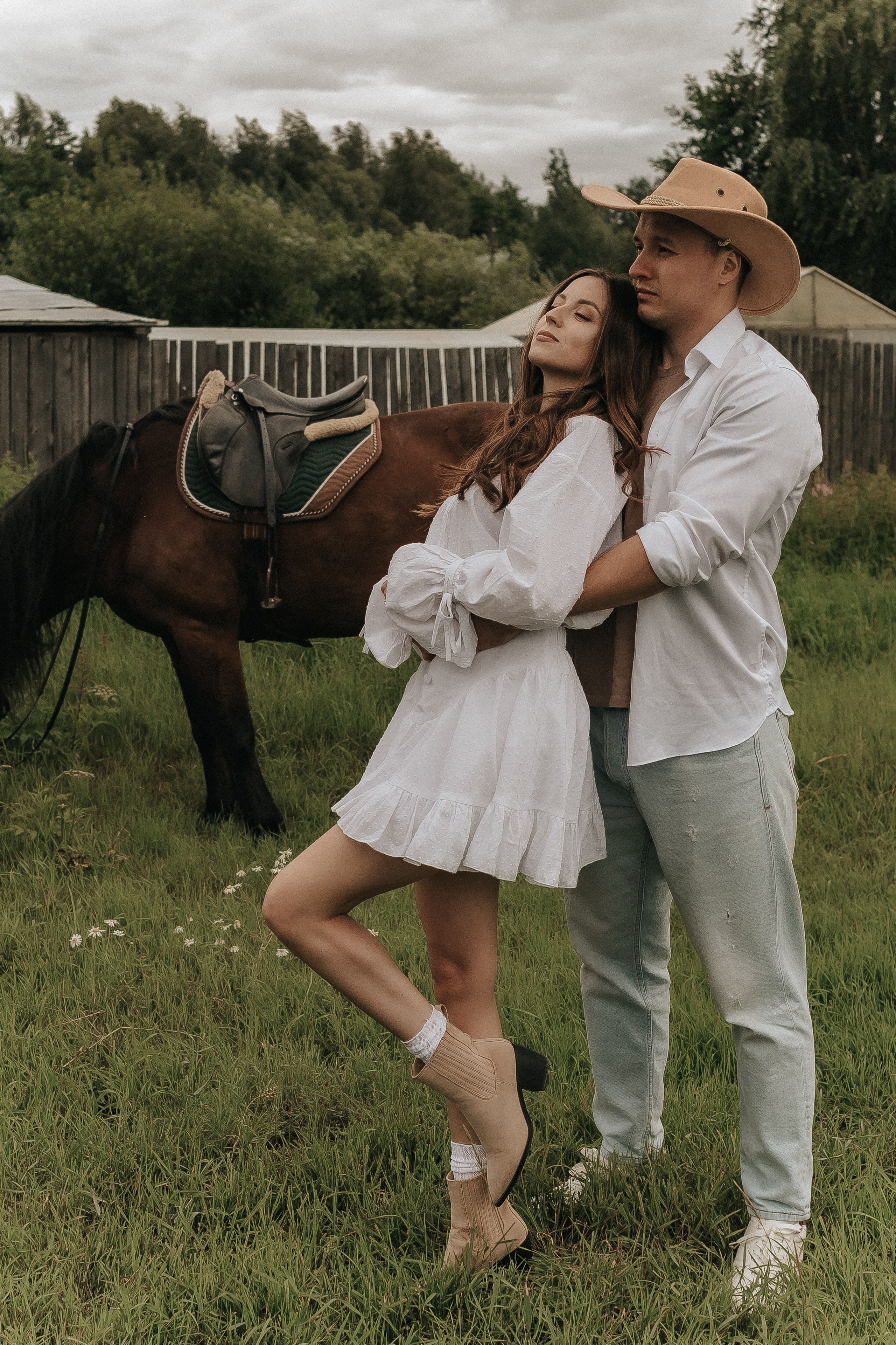 Love Story с лошадьми. Свадебный фотограф Пермь