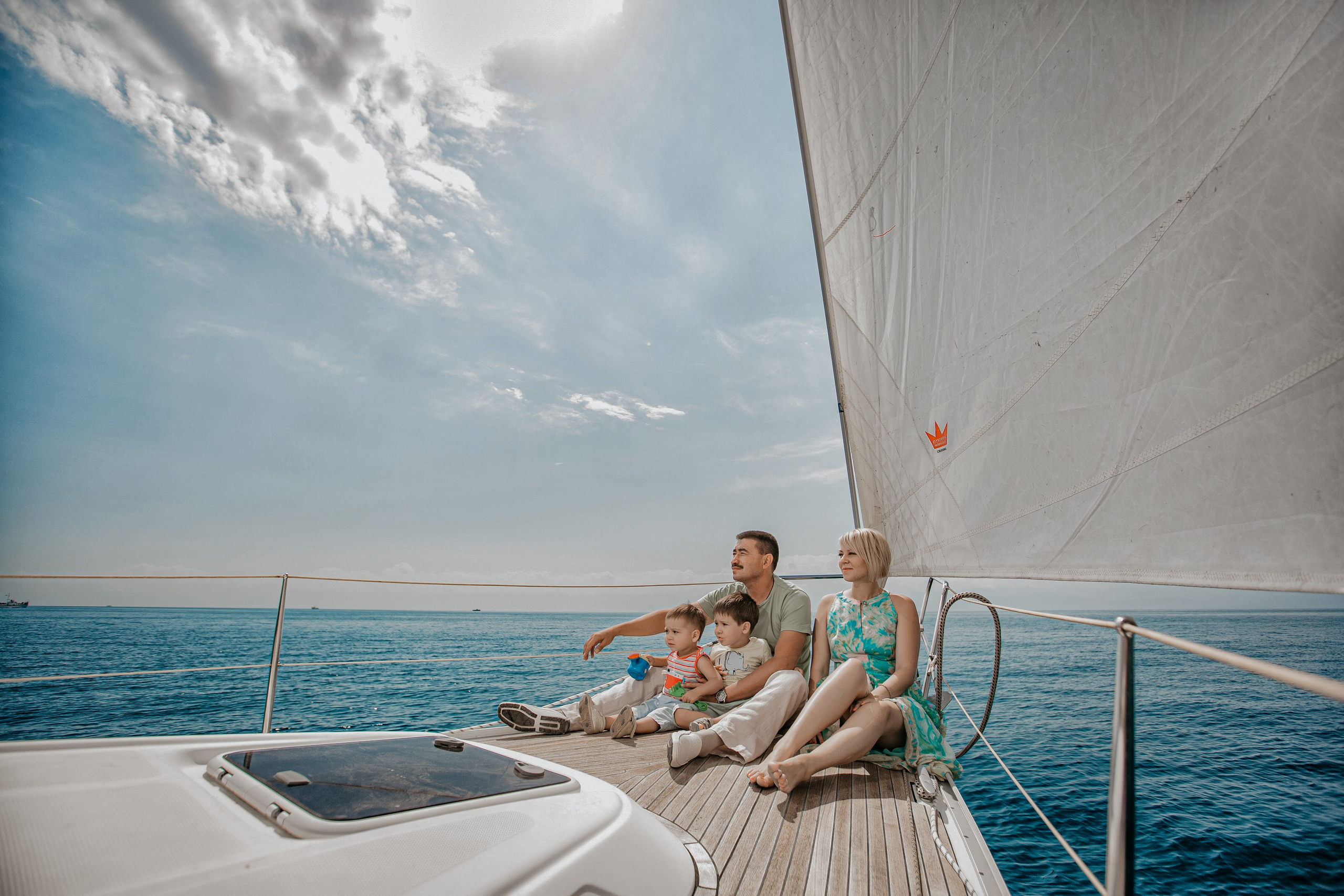 Семейная морская прогулка. Свадебный и Семейный Фотограф в Краснодаре