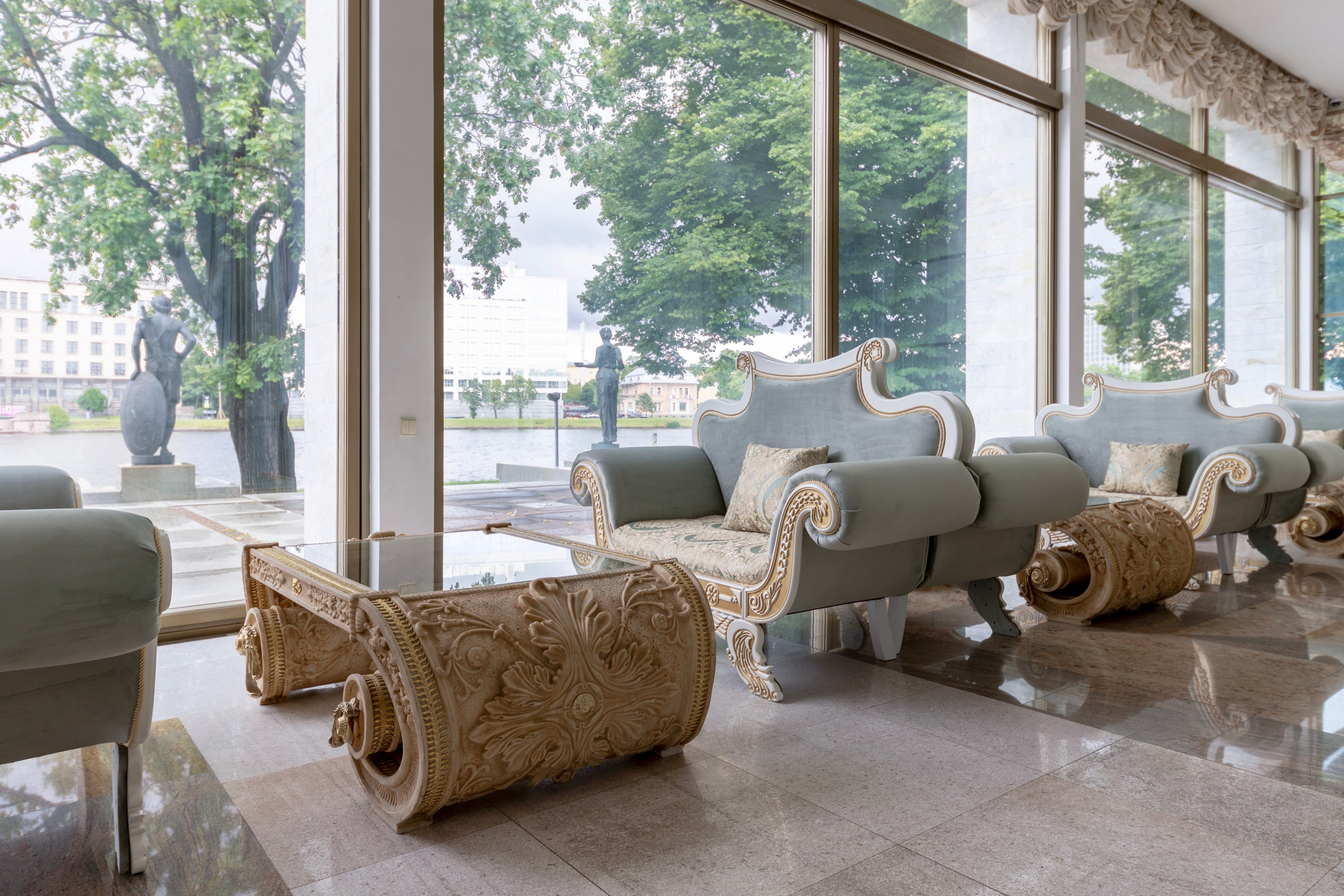 Государственная резиденция К-2 на набережной р. Малой Невки. Интерьерный фотограф в Санкт-Петербурге Екатерина Цыбулько