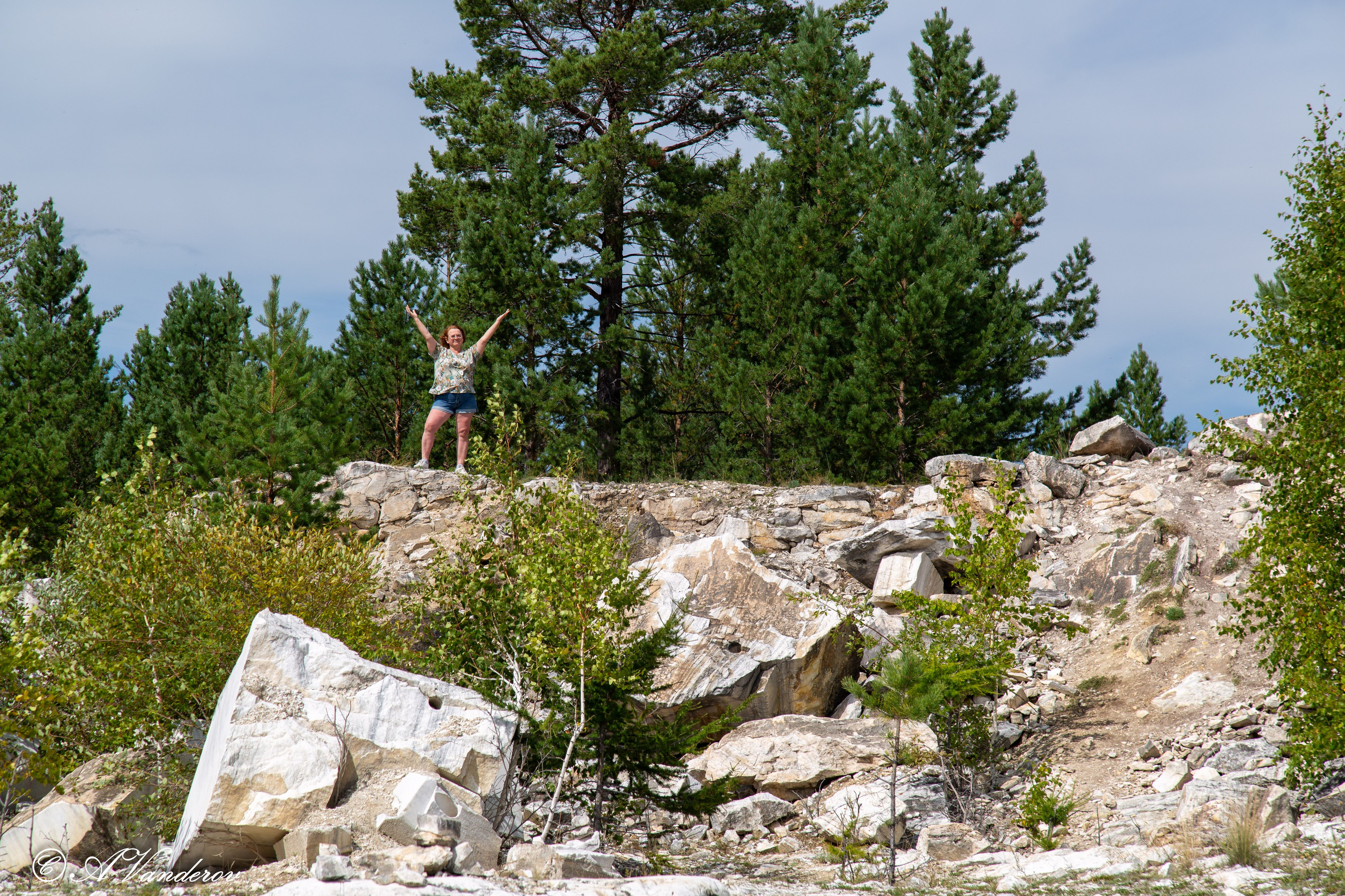 Мраморный карьер. Фотограф Омск | Александр Вандеров