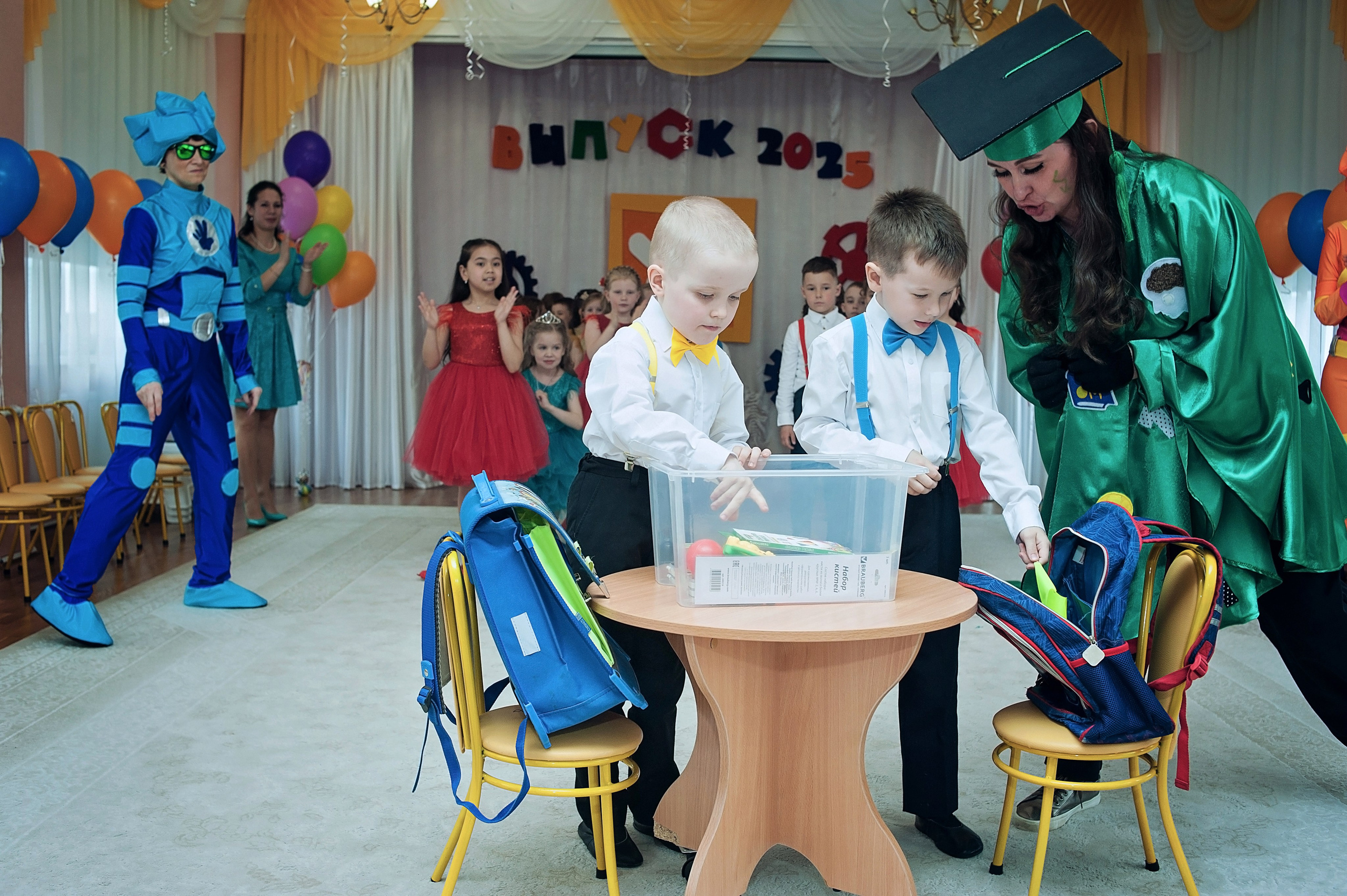 Выпускные в детском саду. Фотограф Санкт-Петербург