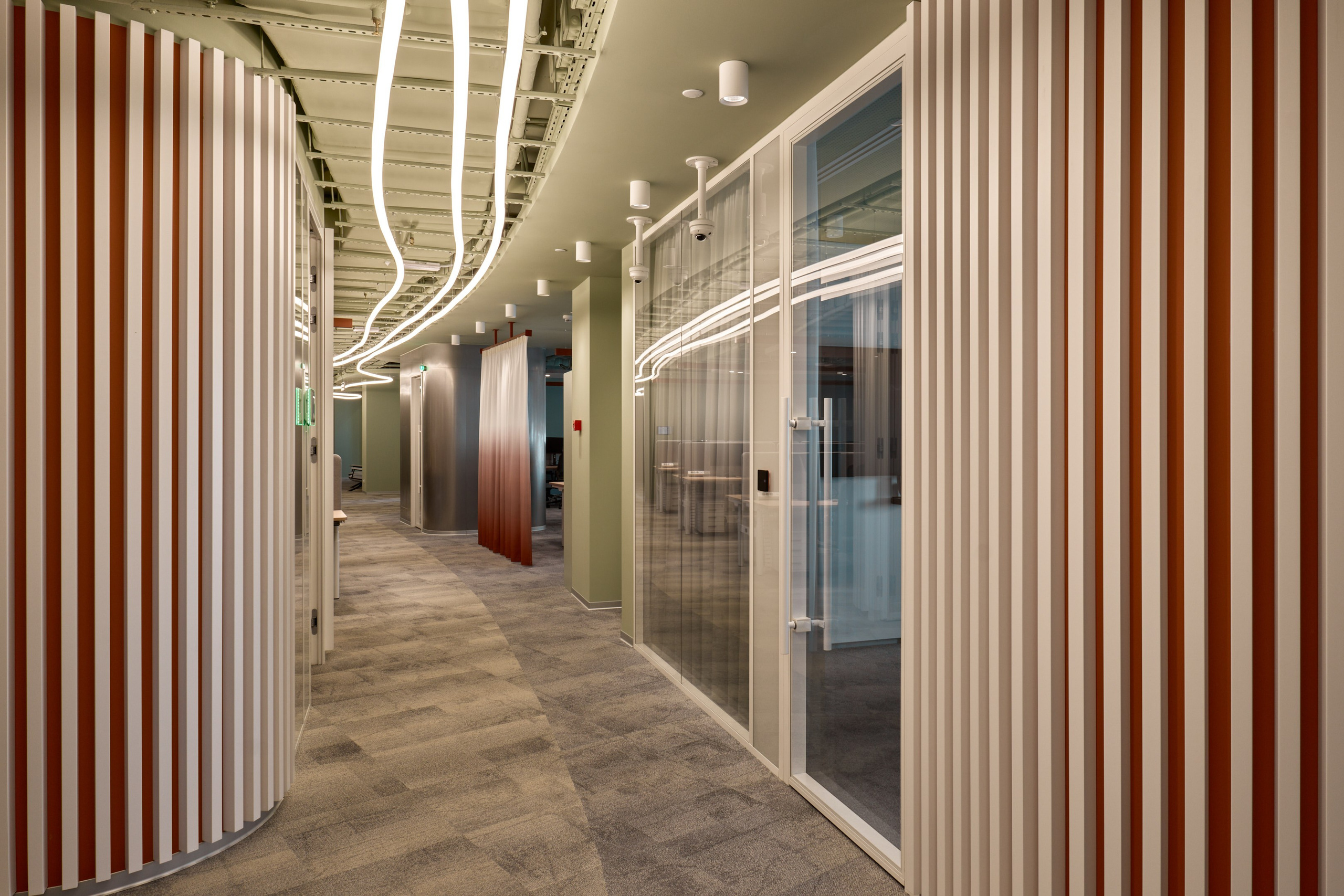 Офис IT компании Positive Technologies. Интерьерный фотограф. Фотограф архитектуры