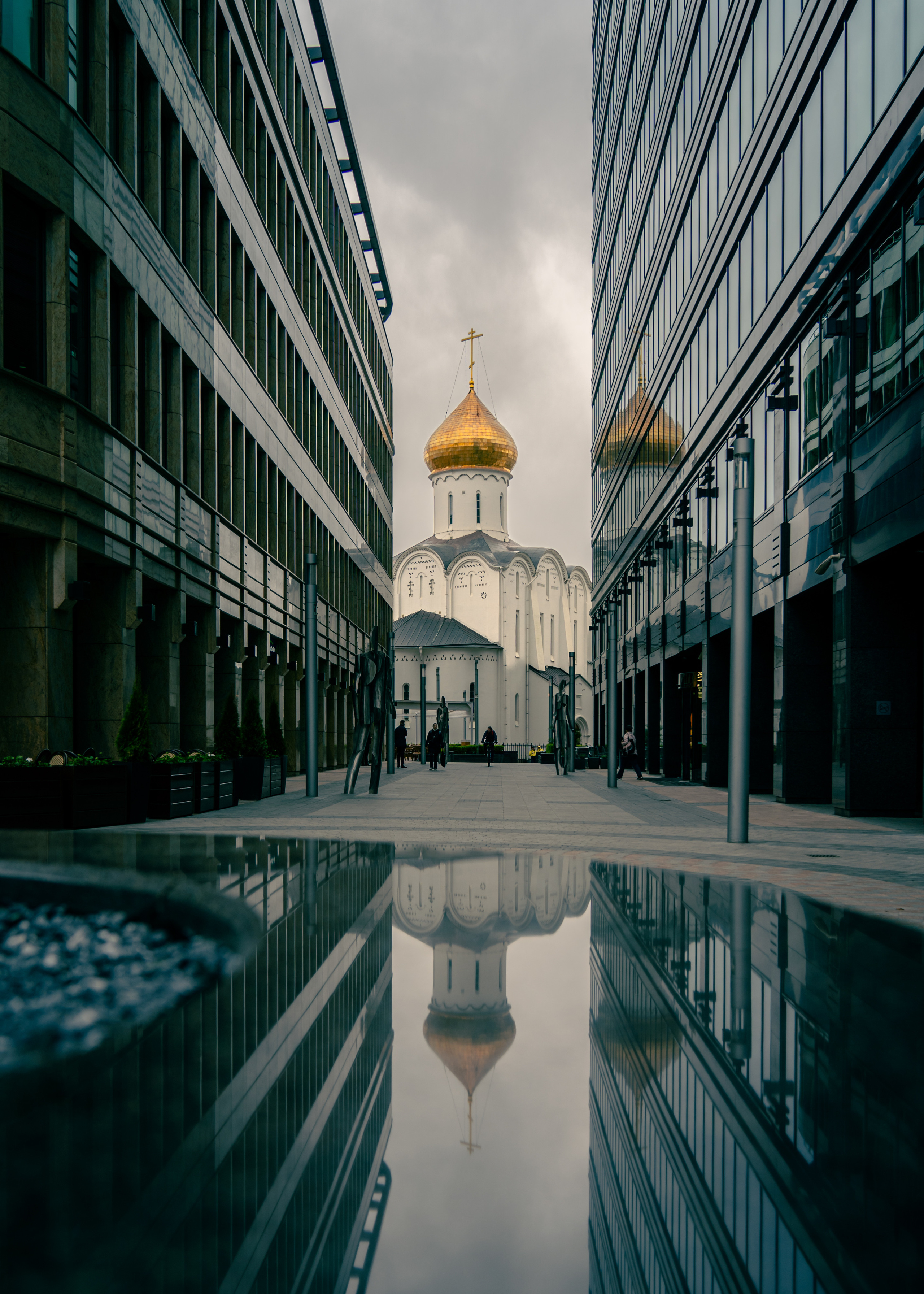 Москва. Amateur photographer Nikolai Abushinov