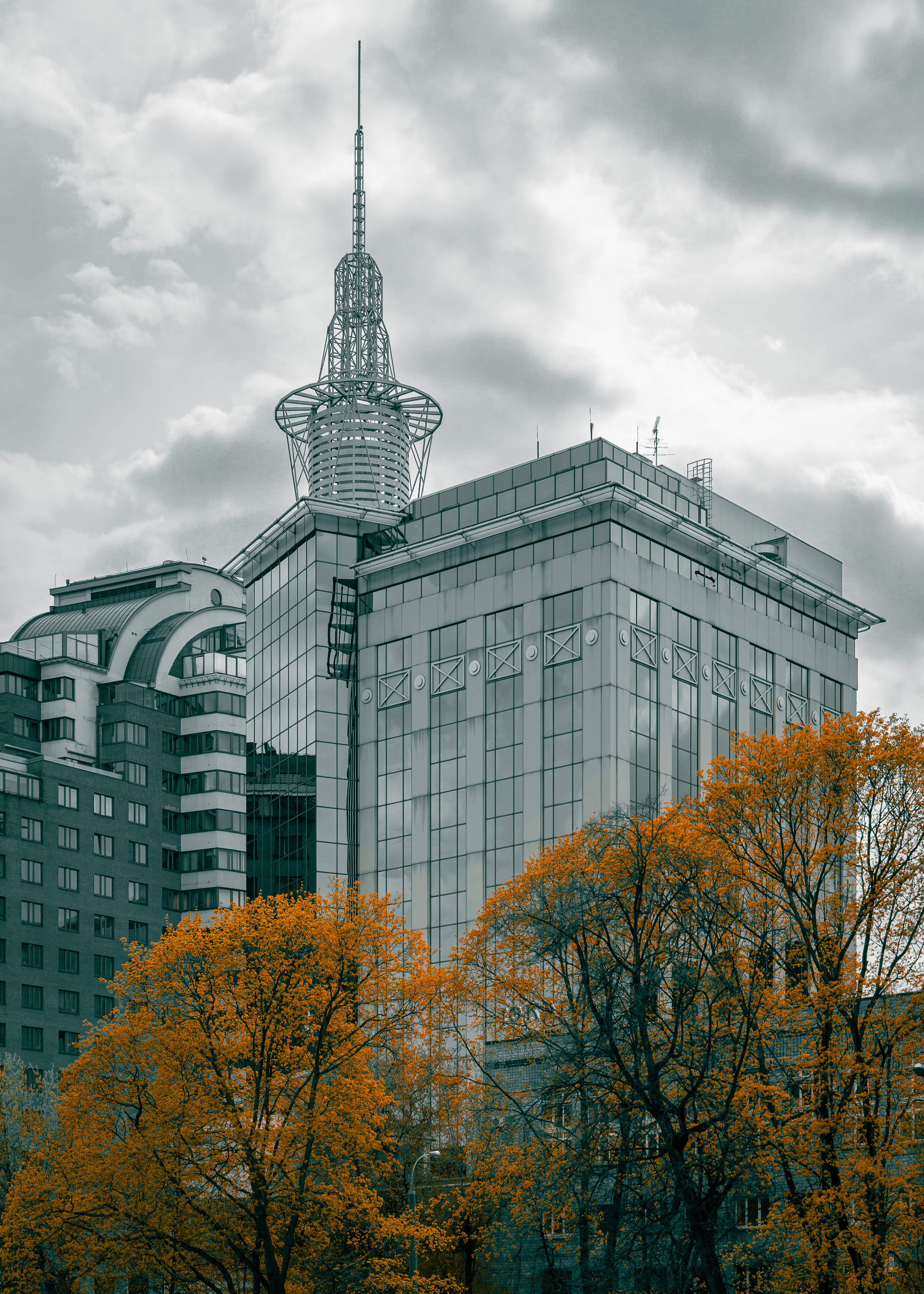 Москва. Amateur photographer Nikolai Abushinov