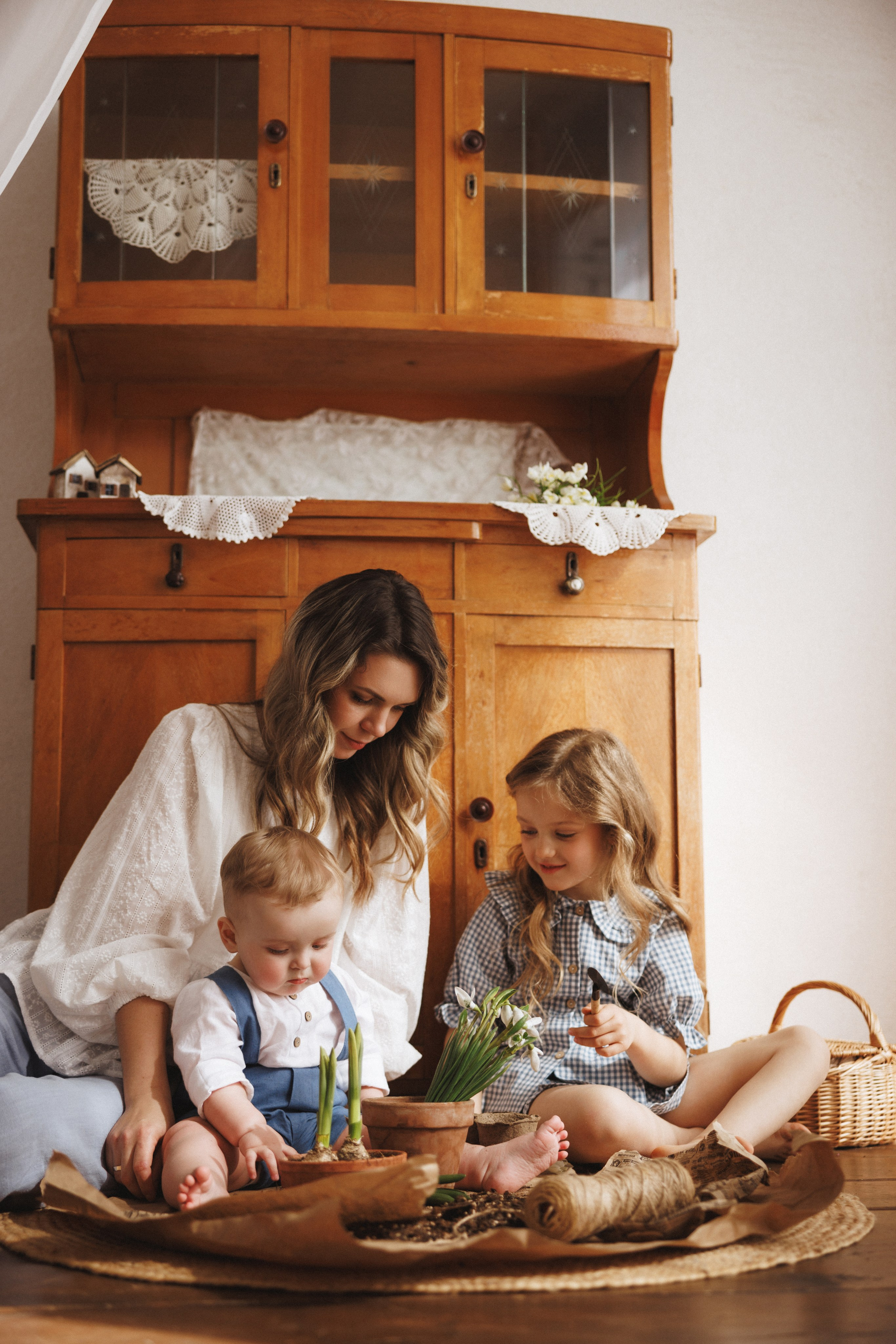 Фотосессия в стиле «Садовник», фотостудия «Mestone», город Краснодар. Семейный и детский фотограф в Краснодаре Анна Трашкова