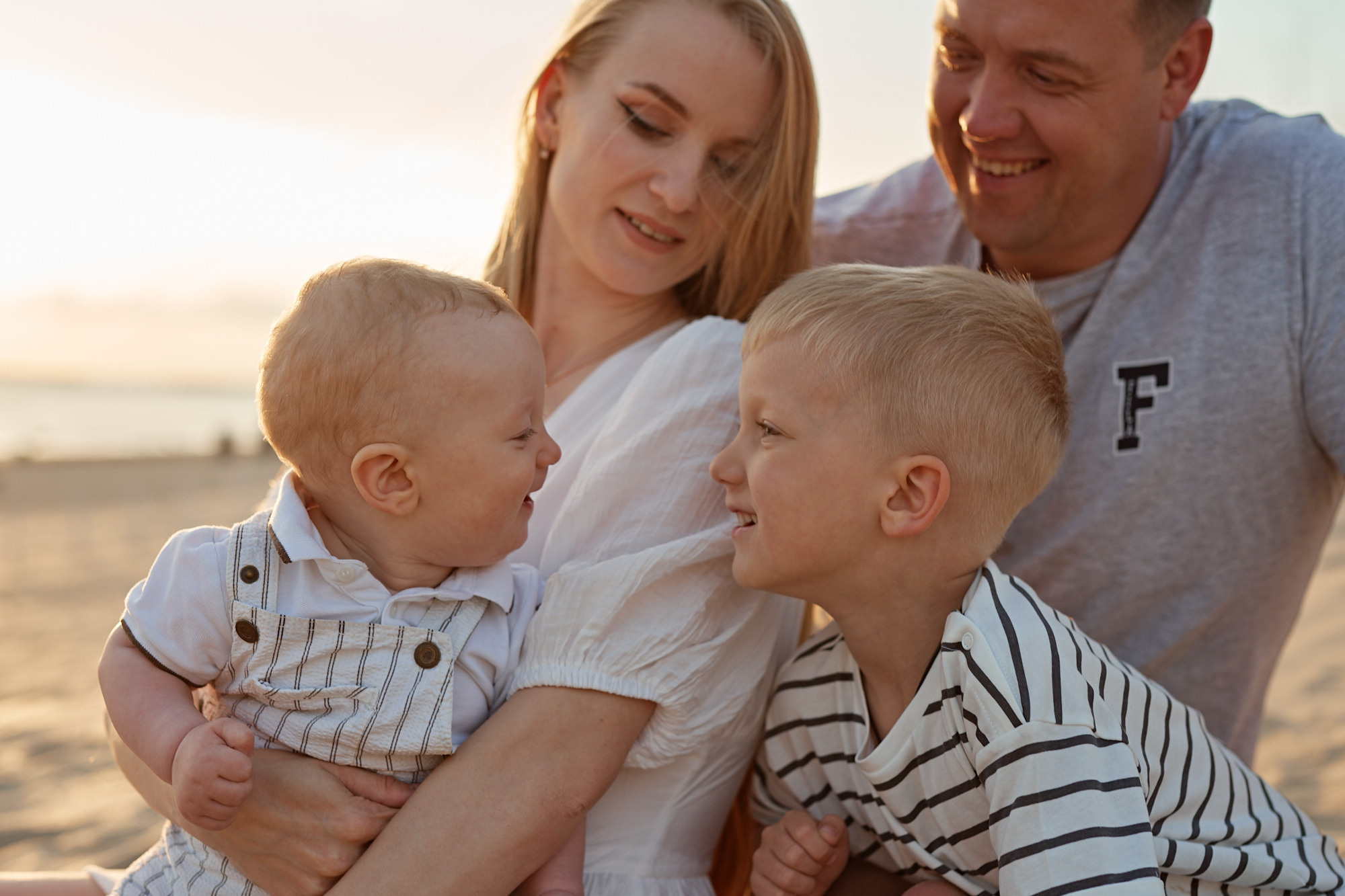 Прогулка по пляжу. Семейный фотограф Новороссийск, Анапа, Геленджик Мария Колесниченко