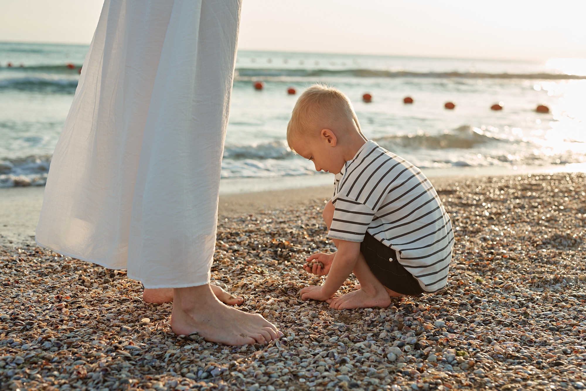 Прогулка по пляжу. Семейный фотограф Новороссийск, Анапа, Геленджик Мария Колесниченко