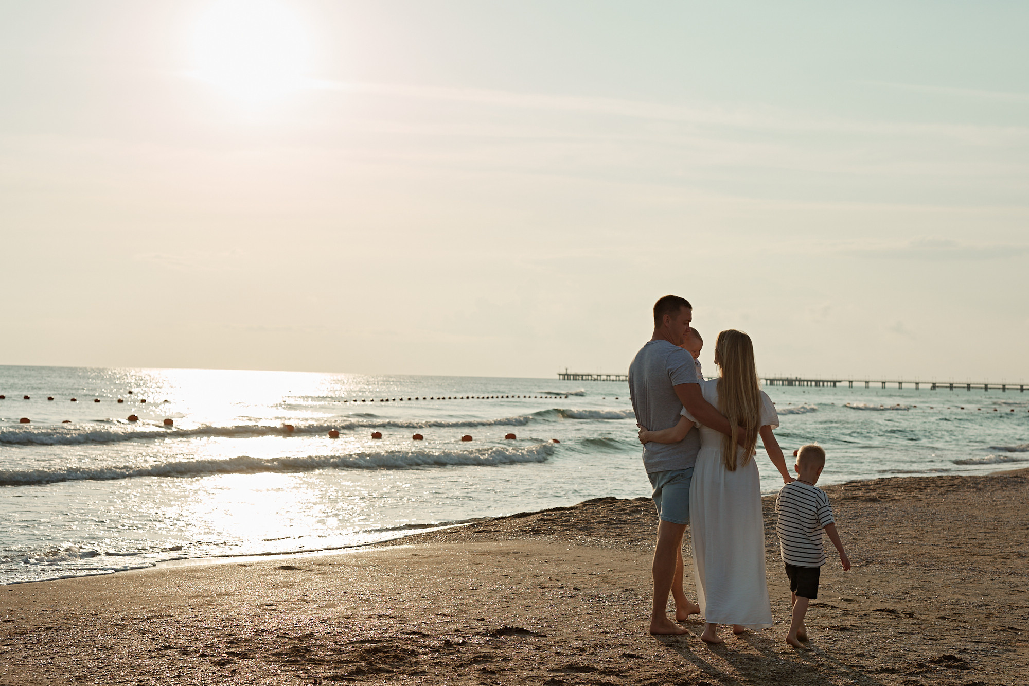 Прогулка по пляжу. Семейный фотограф Новороссийск, Анапа, Геленджик Мария Колесниченко