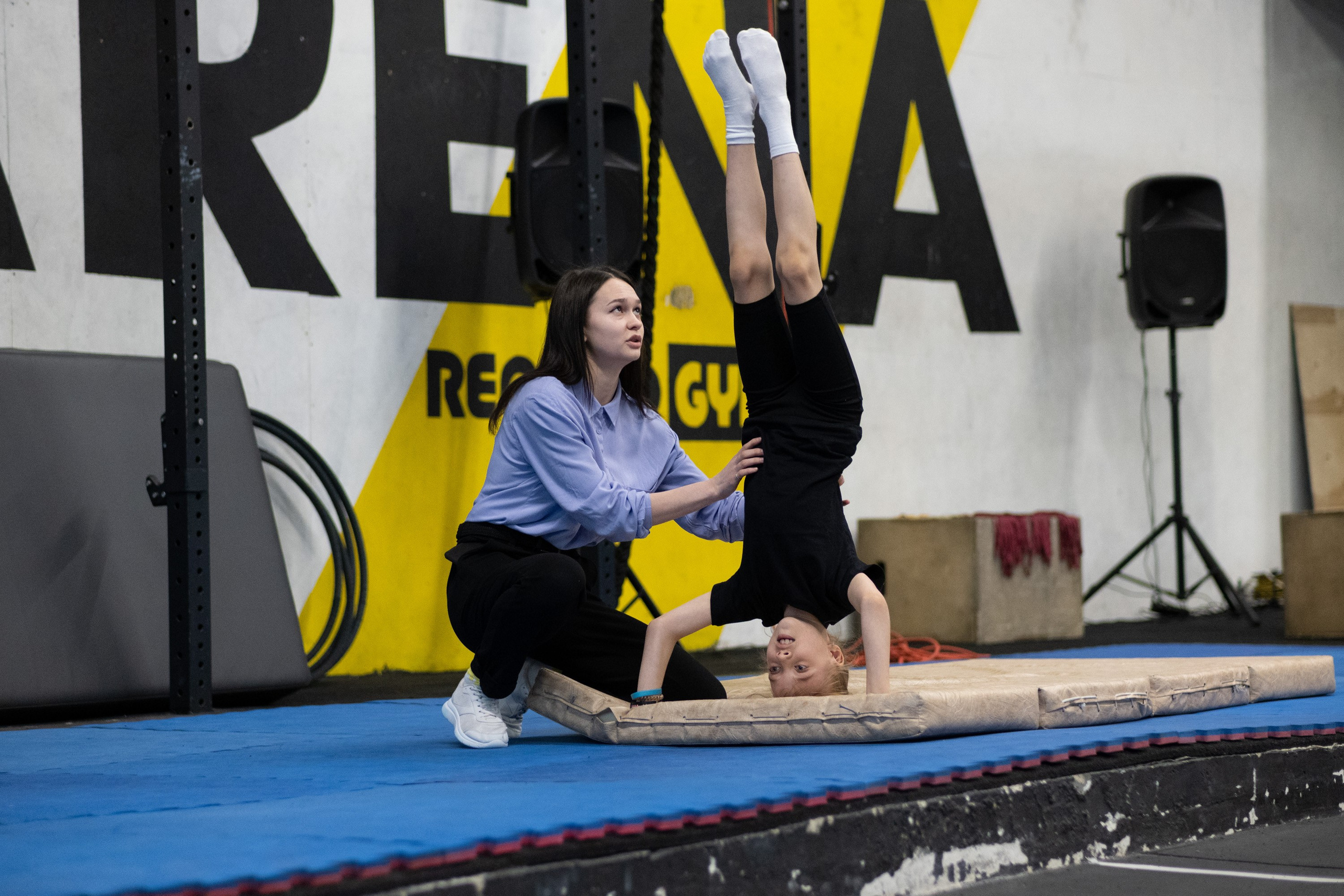 Внутриклубные соревнования по воздушной гимнастике 02.04.23