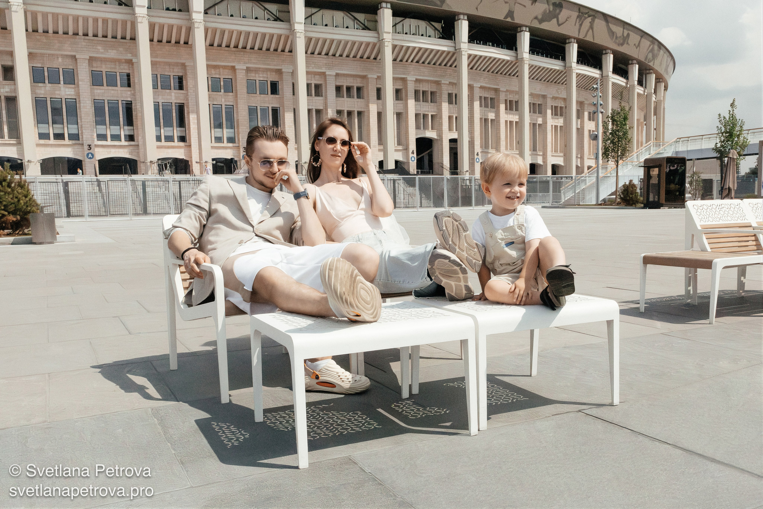 Семейная фотосессия в Лужниках
