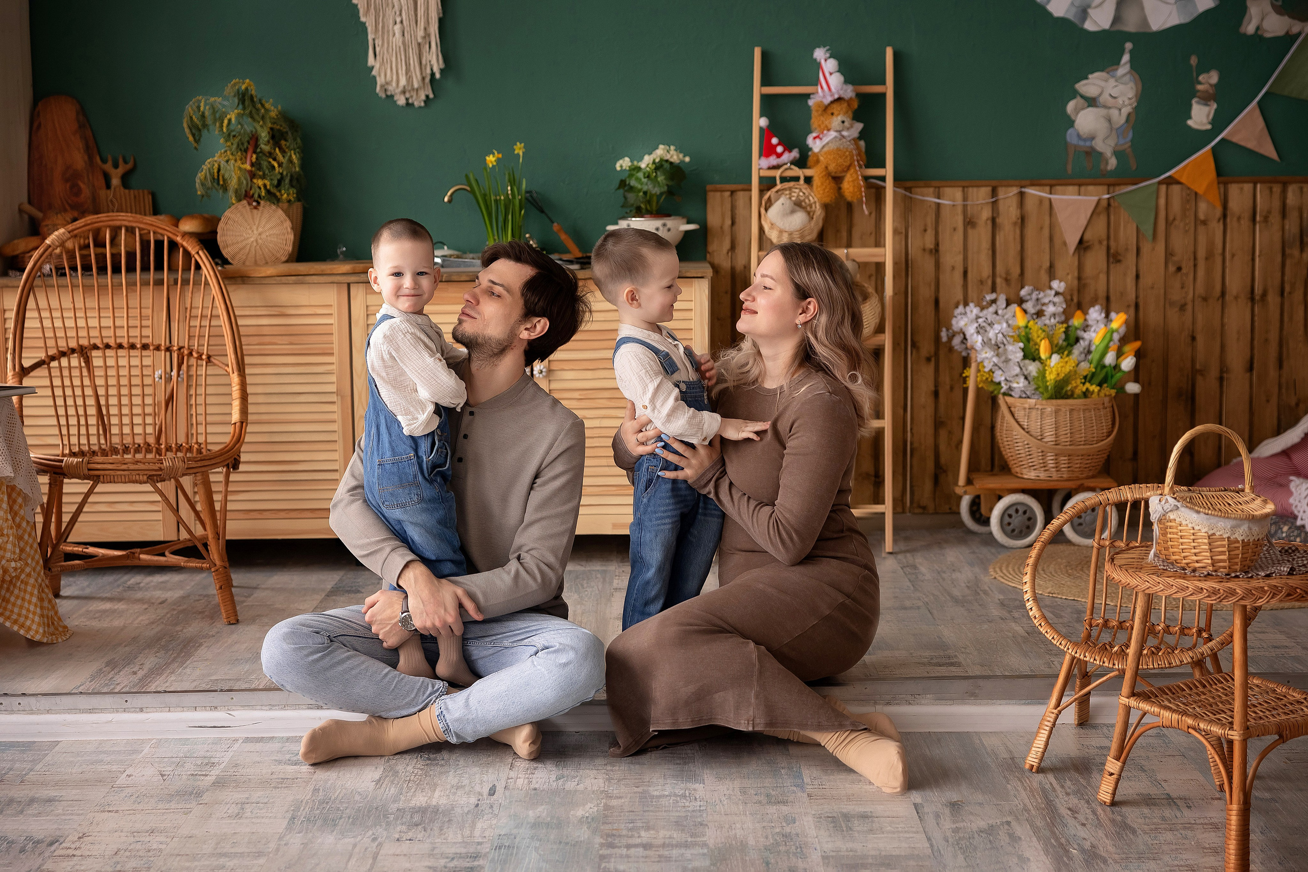 Андрюша и Саша 3 года. Фотограф на крещение и венчание