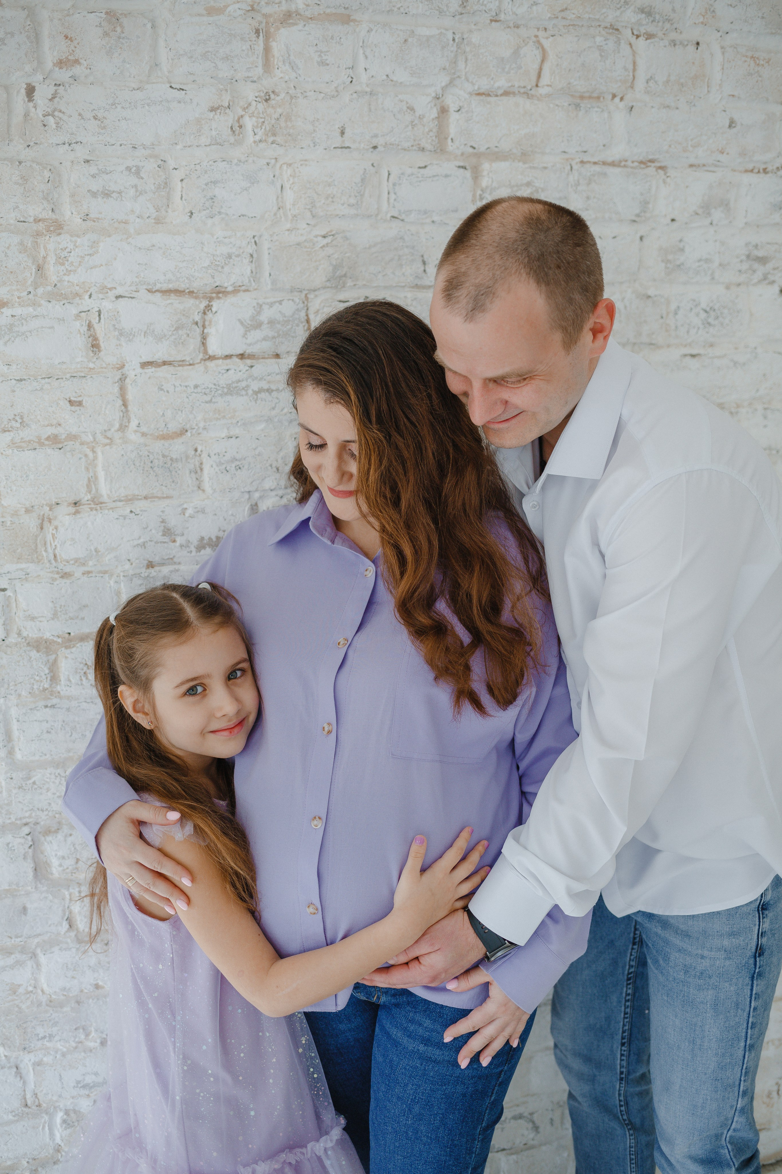 Александр, Екатерина и Василиса. Семейный фотограф Николаева Ольга