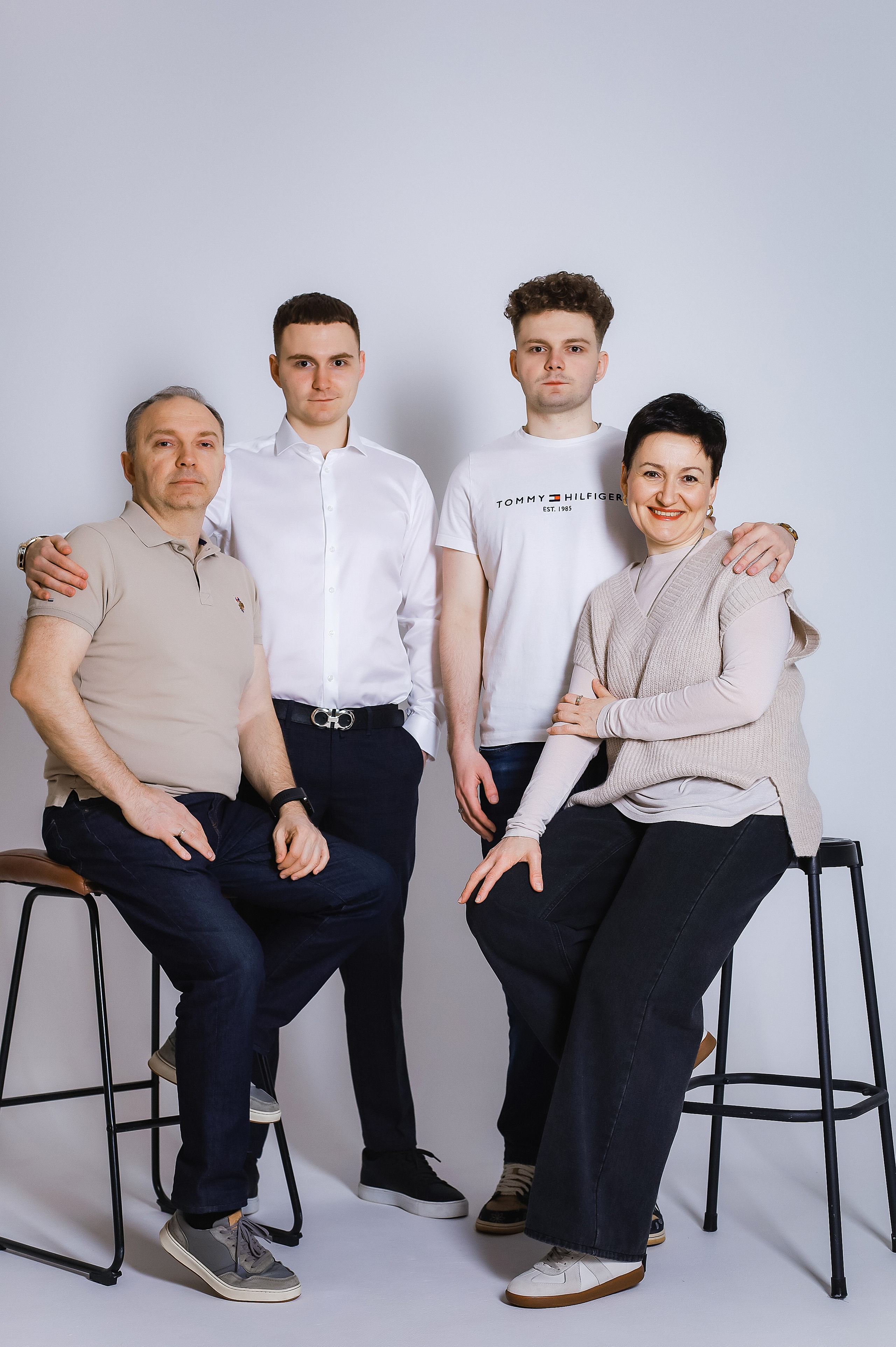 Александра с семьей. Визуал для эспертов и блогеров