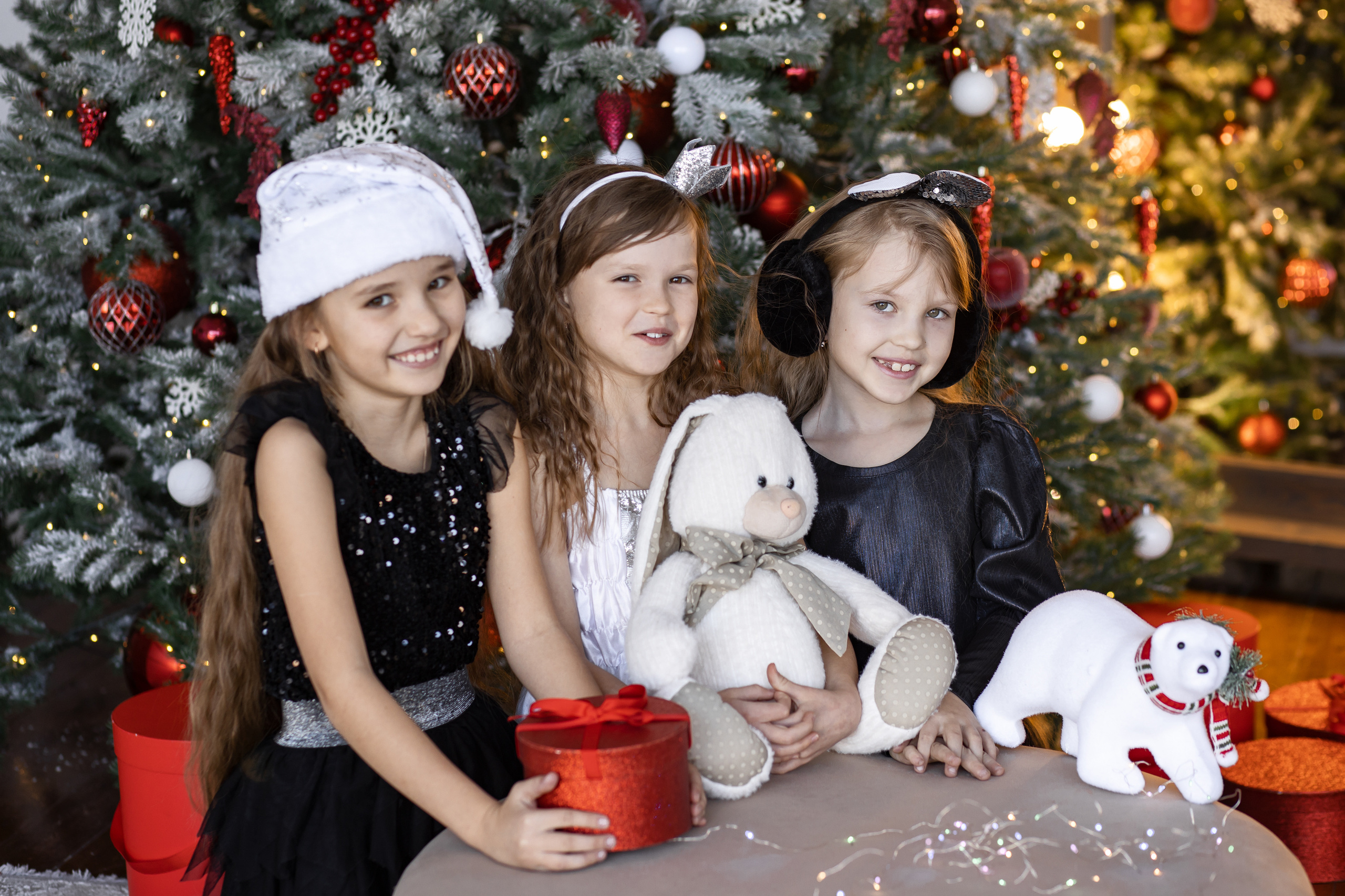 Новогодняя съёмка в студии. Фотограф Григорьева Ольга. Портретная, семейная съёмка, Love Stori, видеосъёмка в городе Чита. Выпускные альбомы, фотокниги