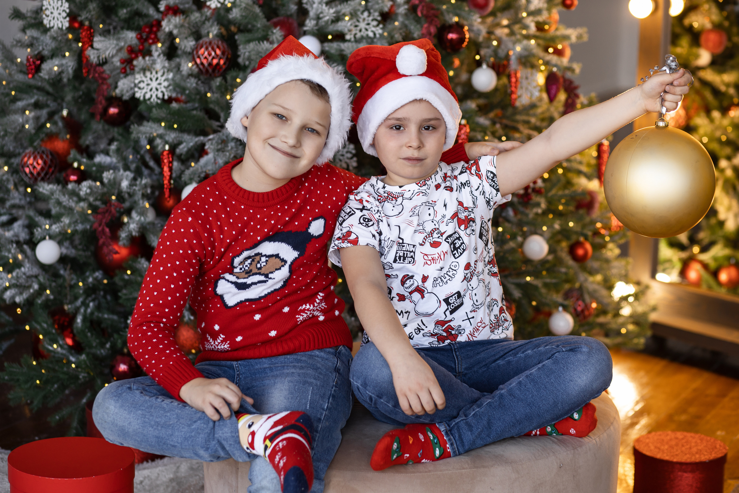 Новогодняя съёмка в студии. Фотограф Григорьева Ольга. Портретная, семейная съёмка, Love Stori, видеосъёмка в городе Чита. Выпускные альбомы, фотокниги