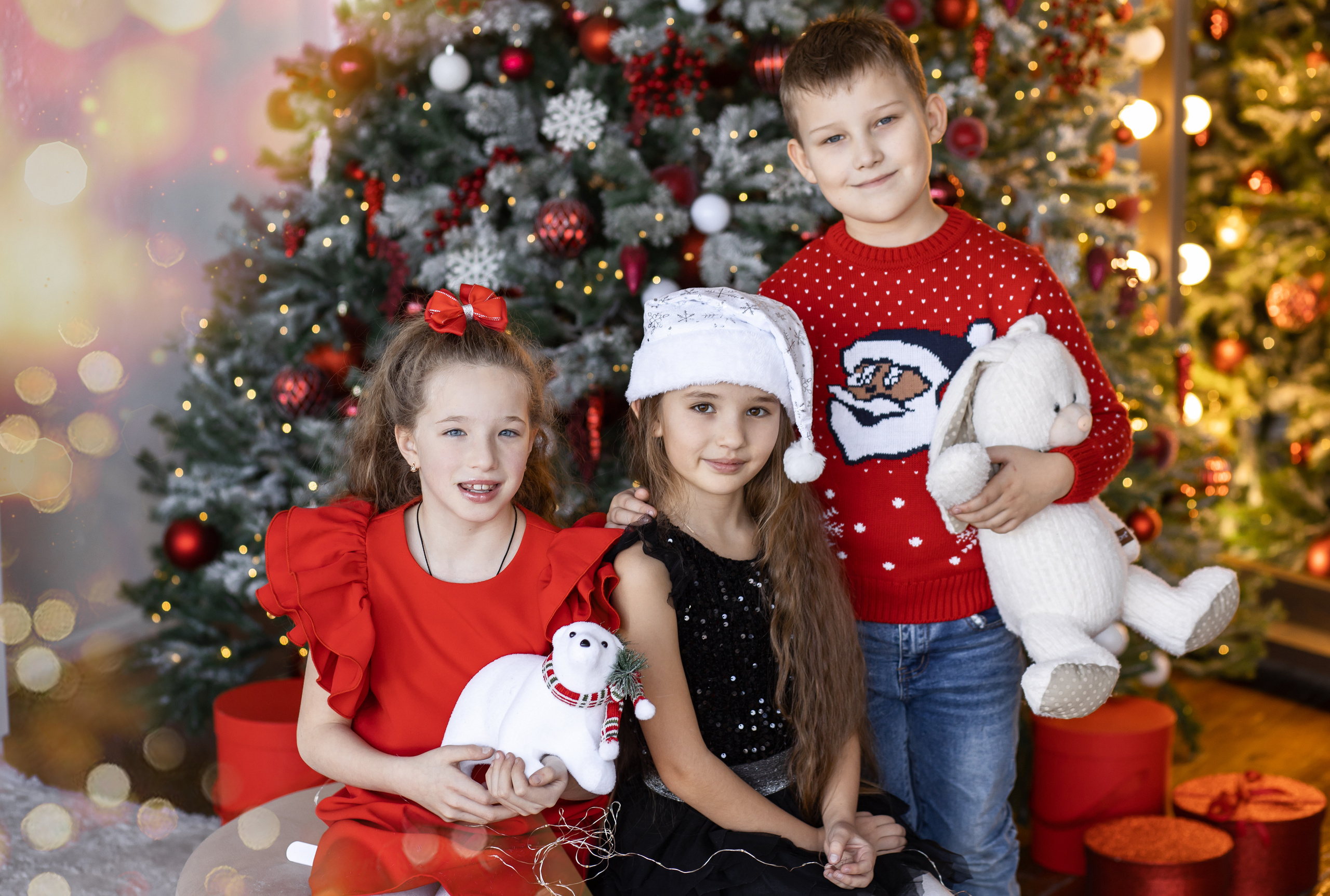 Новогодняя съёмка в студии. Фотограф Григорьева Ольга. Портретная, семейная съёмка, Love Stori, видеосъёмка в городе Чита. Выпускные альбомы, фотокниги