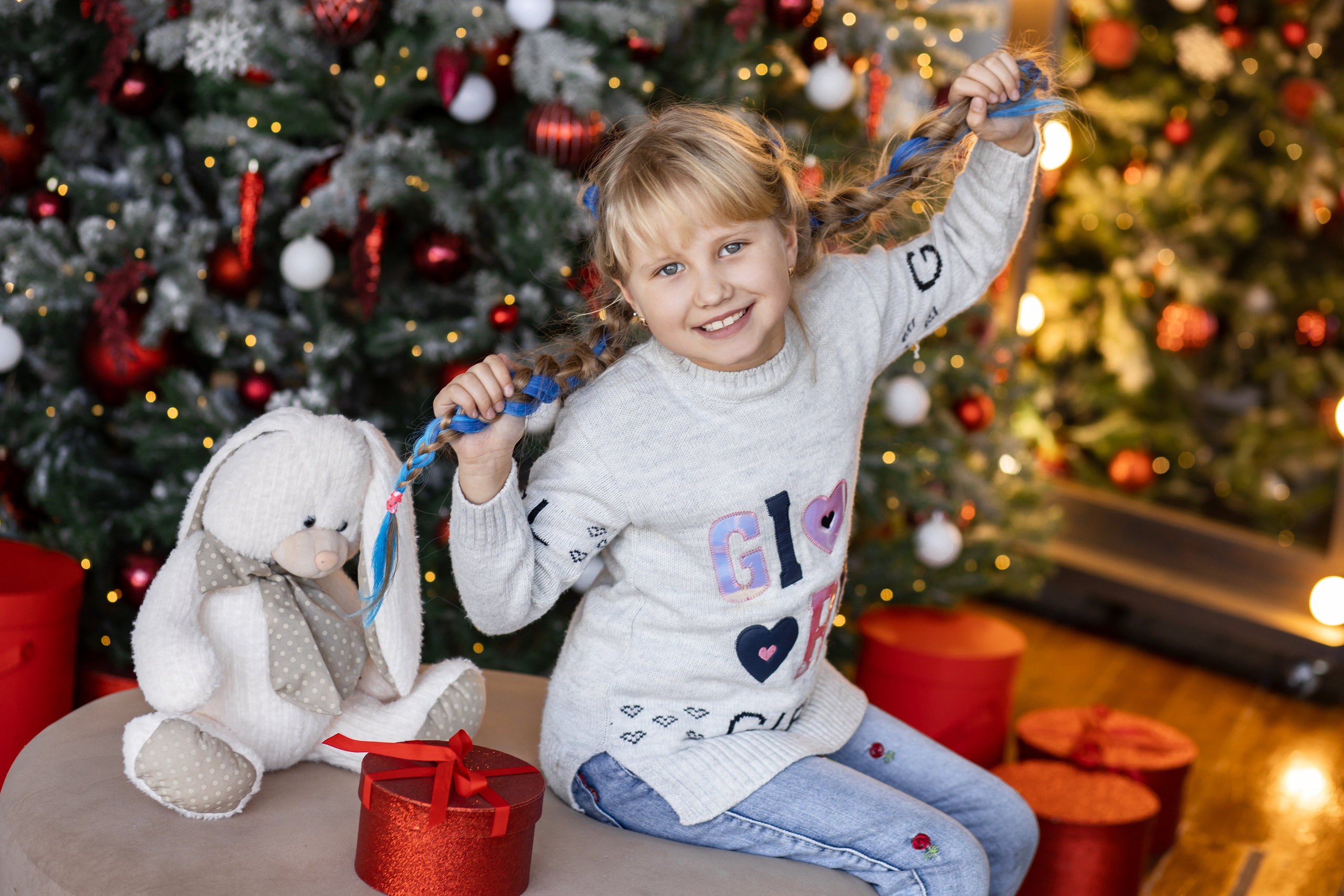 Новогодняя съёмка в студии. Фотограф Григорьева Ольга. Портретная, семейная съёмка, Love Stori, видеосъёмка в городе Чита. Выпускные альбомы, фотокниги