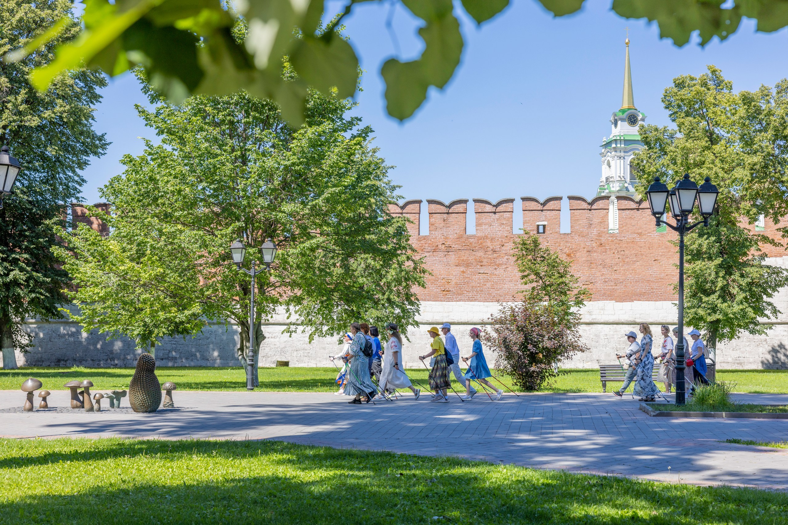 Фестиваль «Ромашковый хоровод». Северная ходьба. Фотограф в Туле Крупский АнДРей. Фотостудия «КАДР71» в Туле