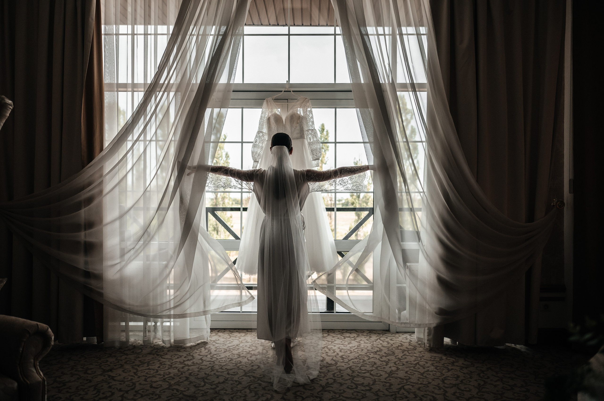 Максим и Наталья. Сборы, прогулка. Фотограф Екатерина Бочарникова