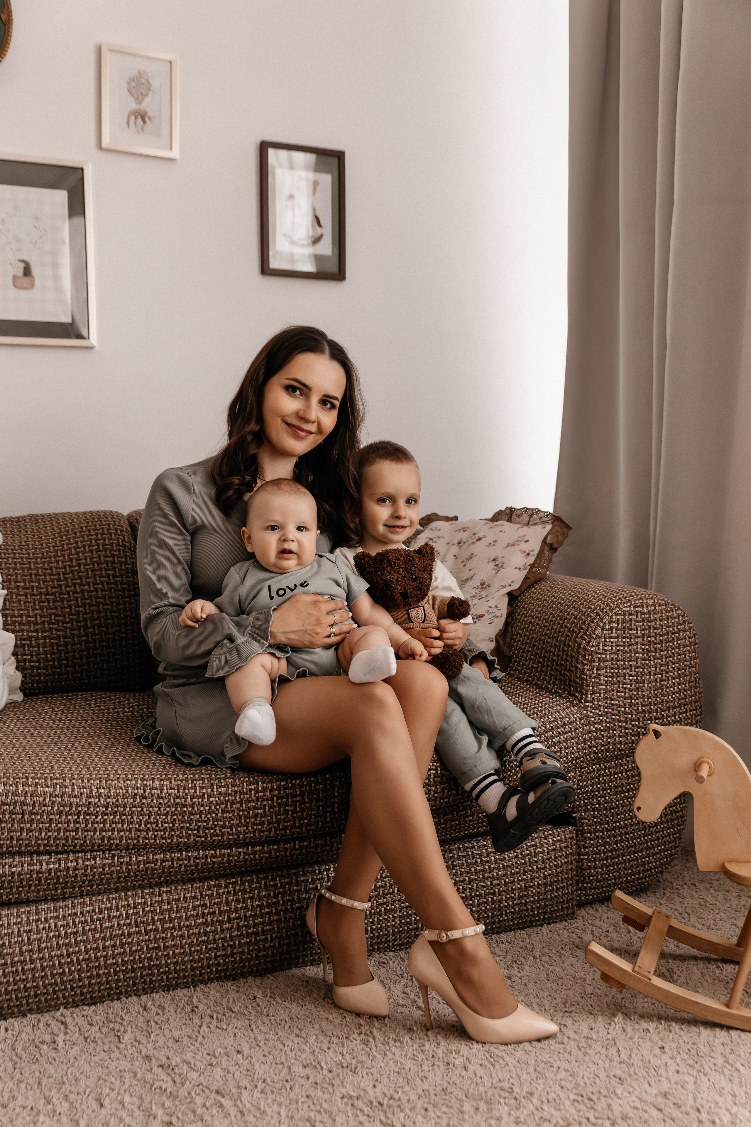 Павел, Кристина, Святослав, Елисей. Семейный фотограф Минск Усова Ольга