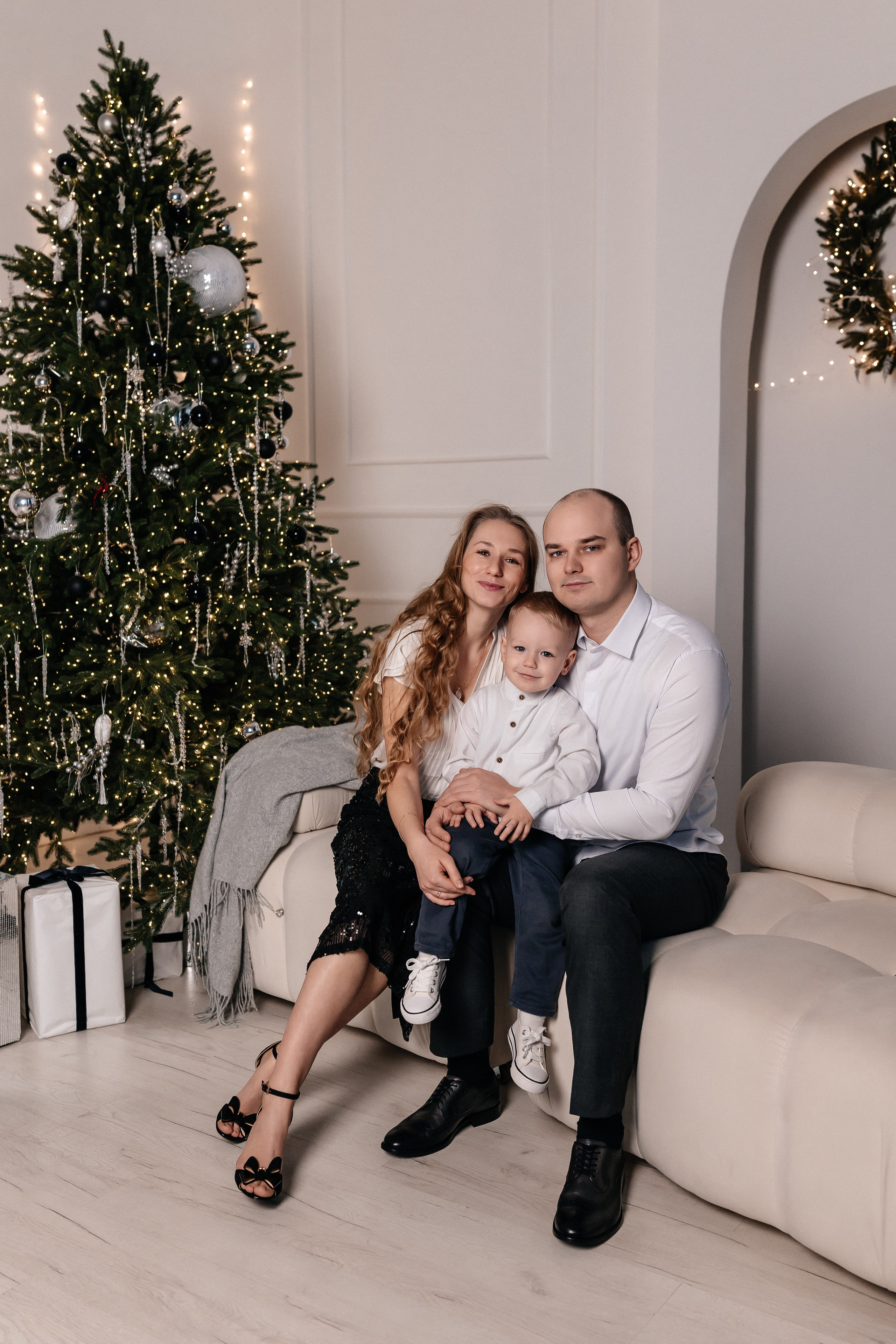 Новогодняя. Семейный фотограф Минск Усова Ольга