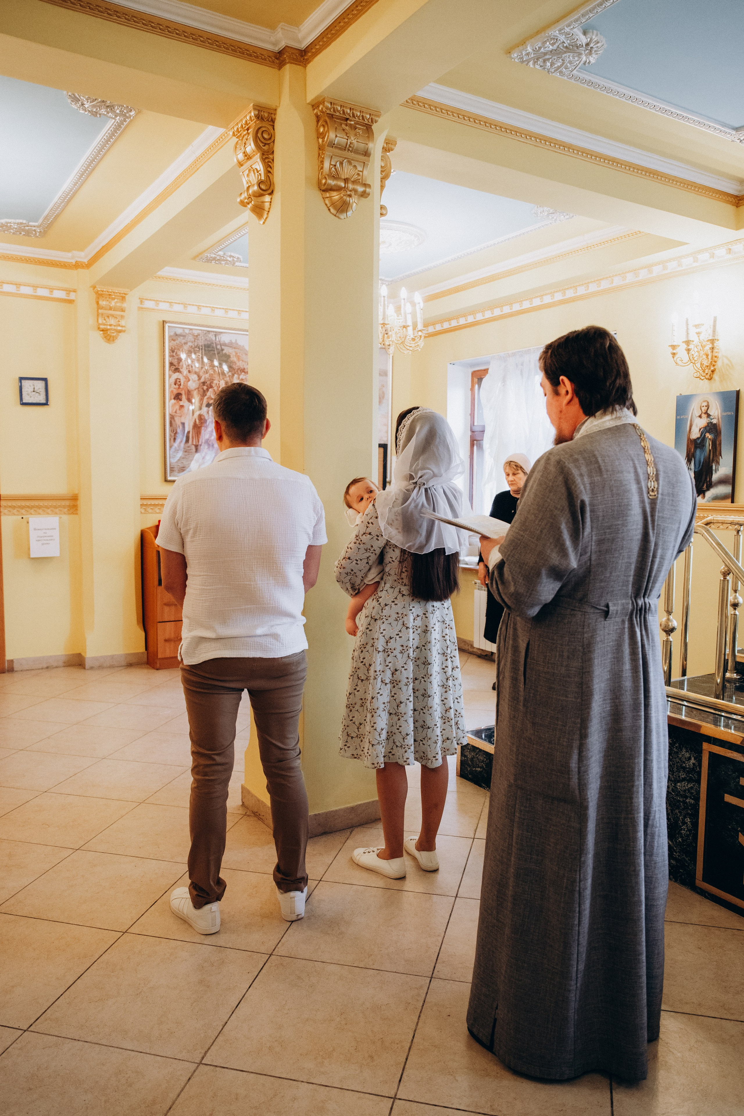 Крестины Вероники. Семейный фотограф документалист в Пензе Лопатинская Татья