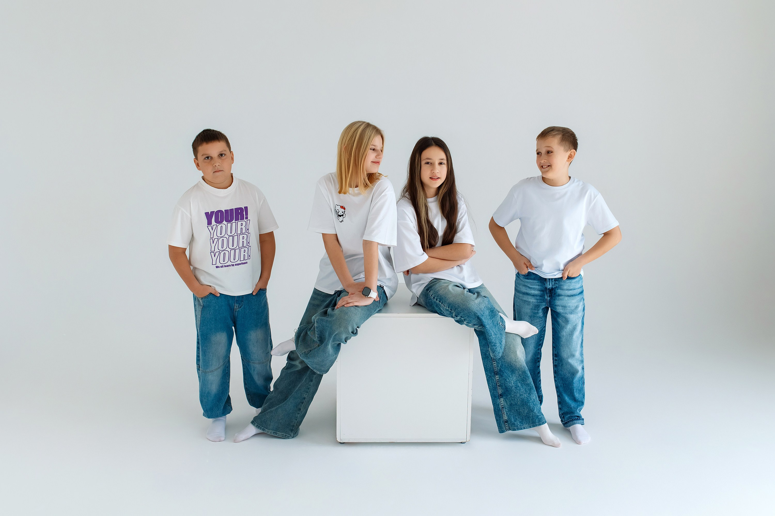 4 класс съемка в фотостудии. Фотограф Любовь Корниенко, Примоский край