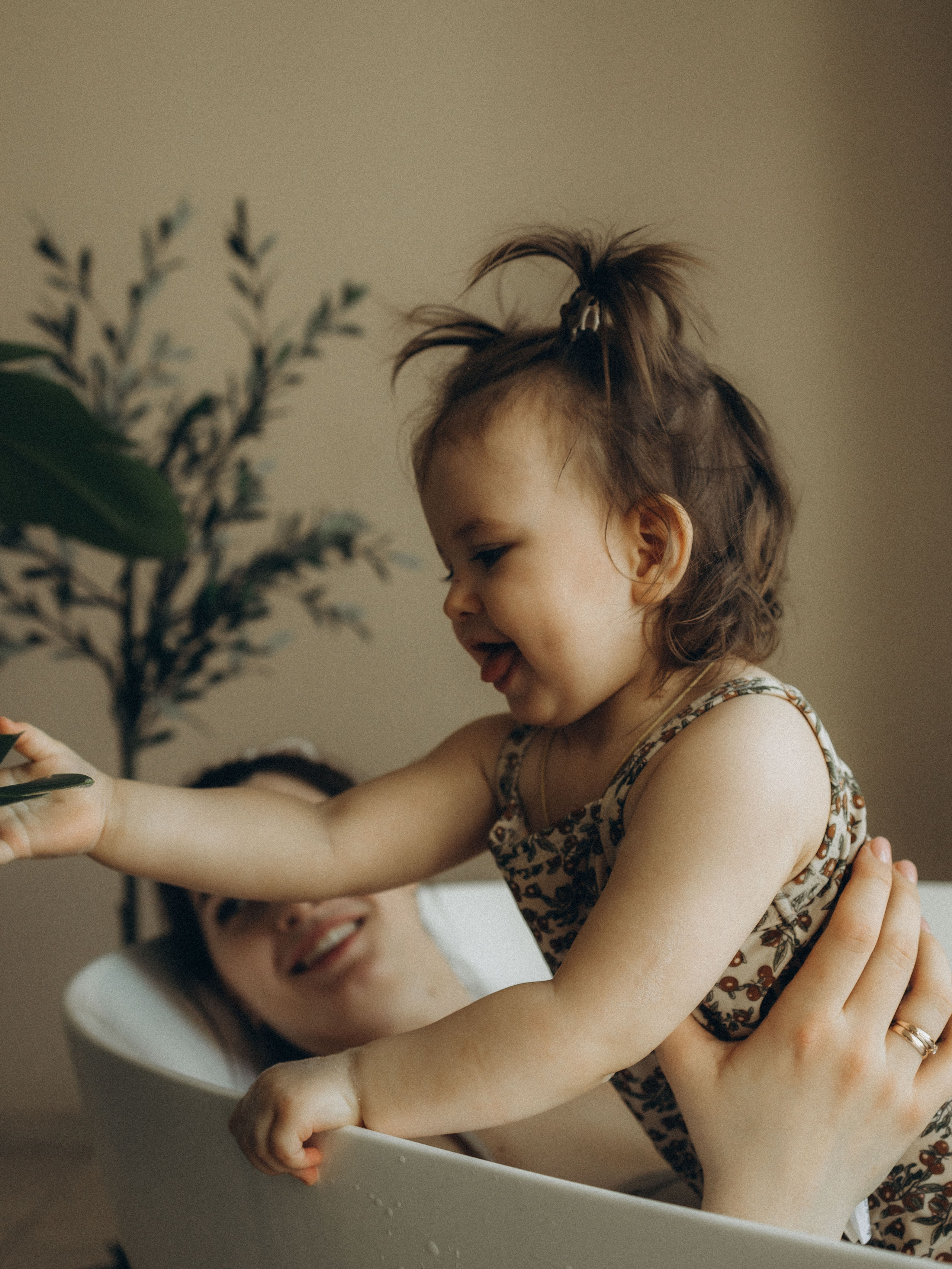 Пенная история. Мама и дочь. Фотограф Дарья Соколовская