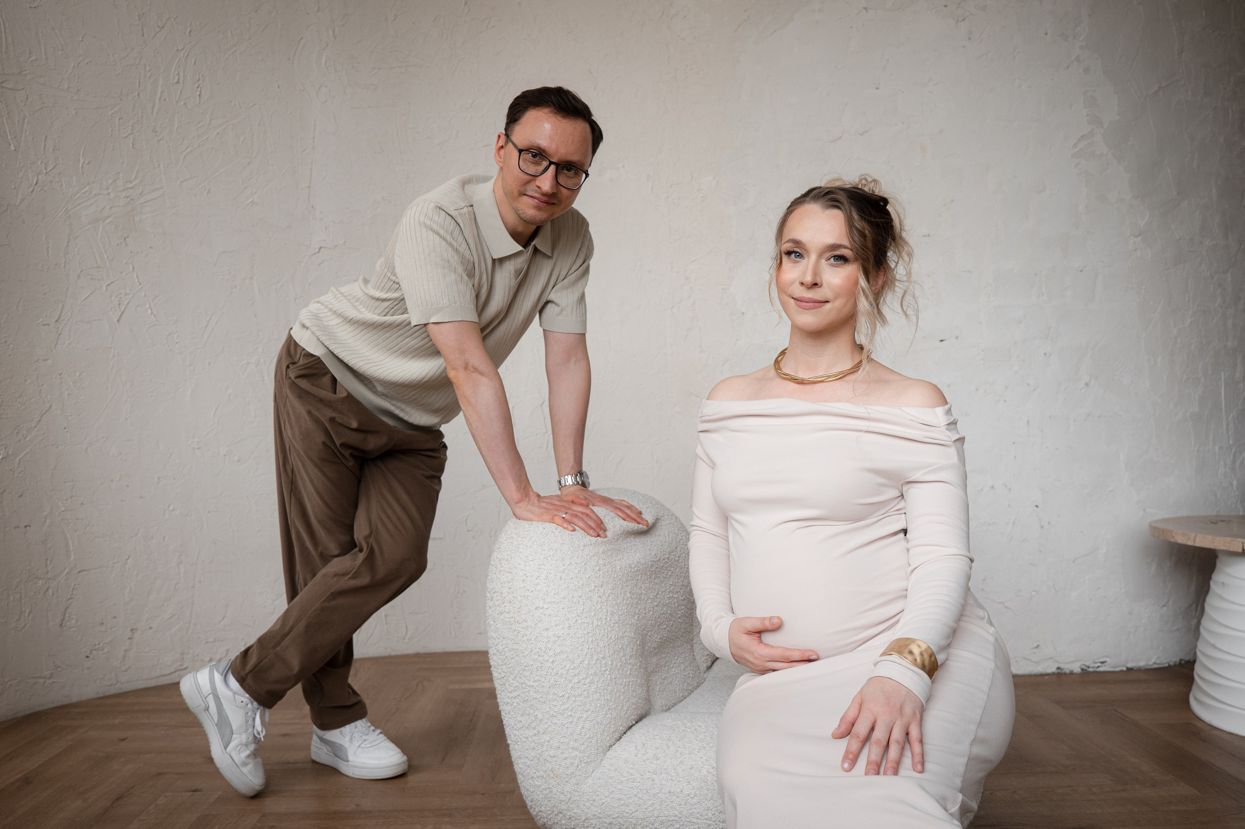 Семейная фотосессия в студии. Портретный и репортажный фотограф в Сочи Рамодина Юлия