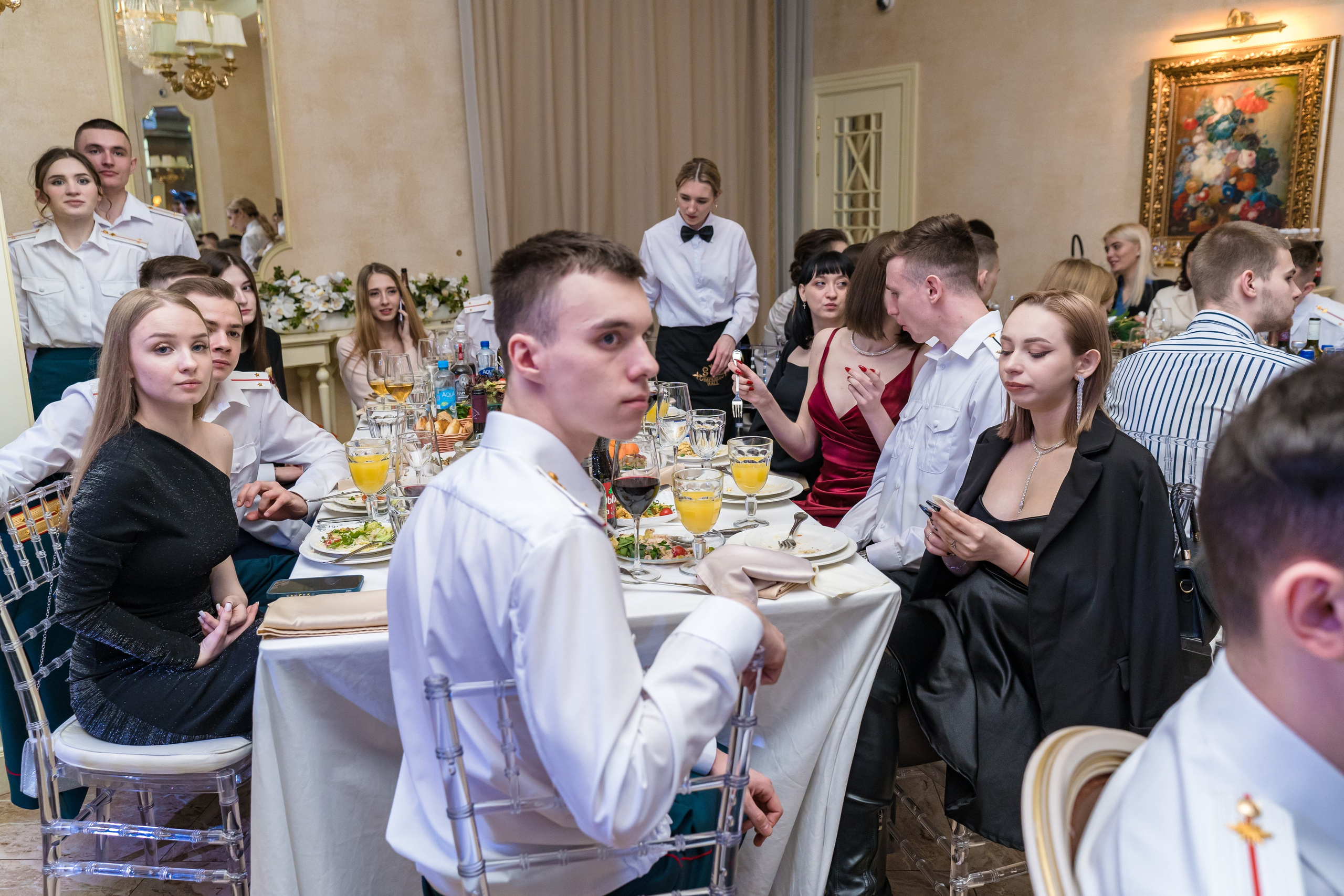 Фотосъемка выпуска военной академии и вручение дипломов