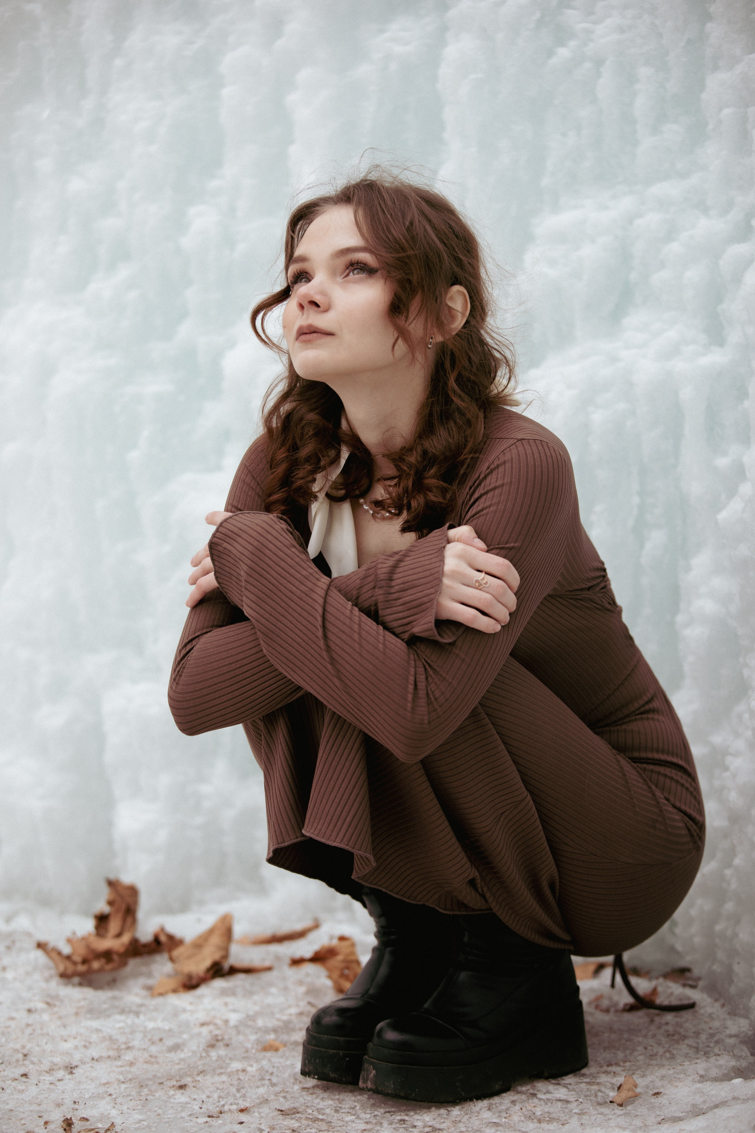 Фотосессии — Замерзшие водопады 2024 — Кравцовские водопады. Твой ламповый фотограф