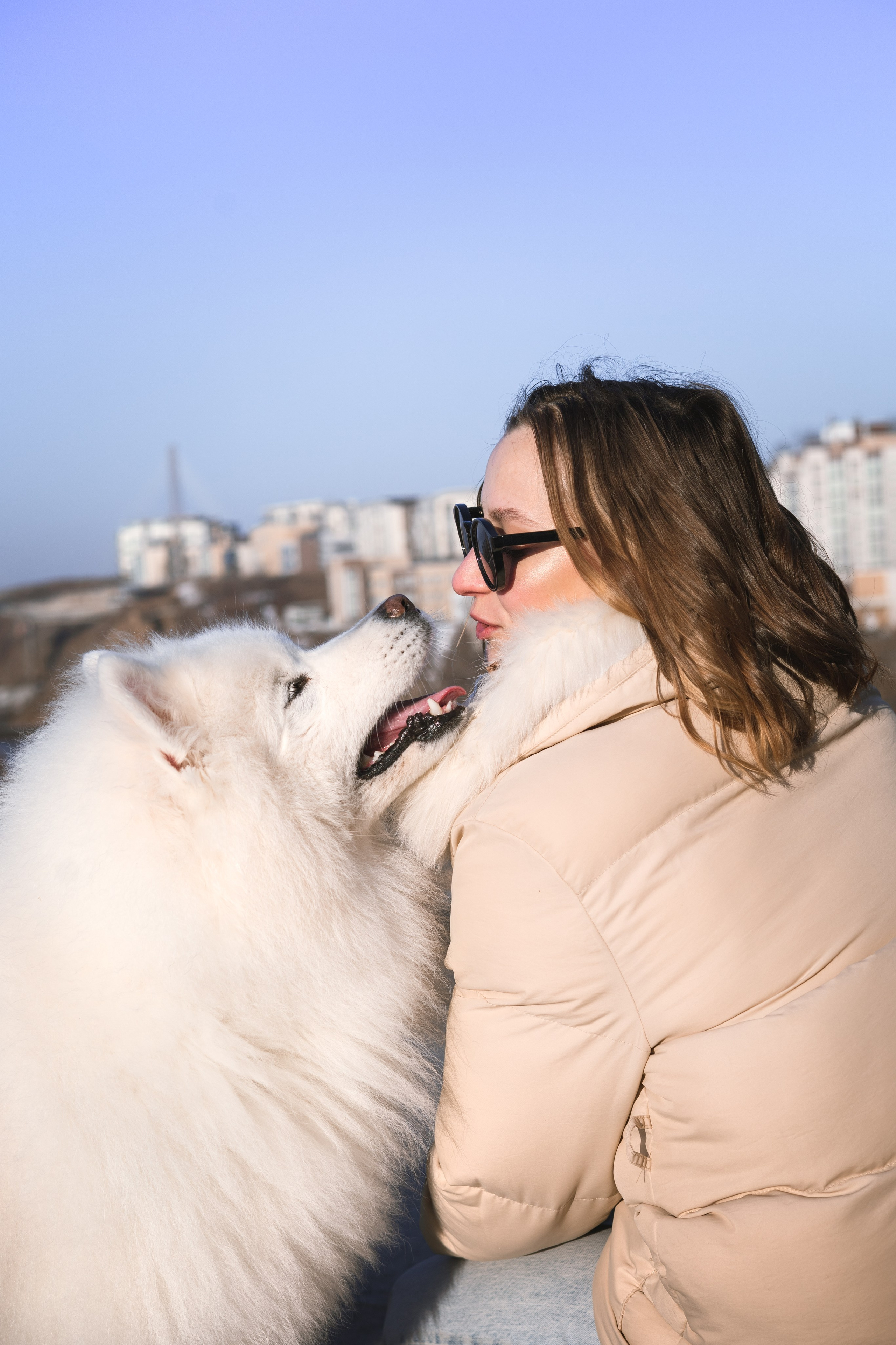 Полина и Вирчик. Фотограф — анималист Владивосток, Алина