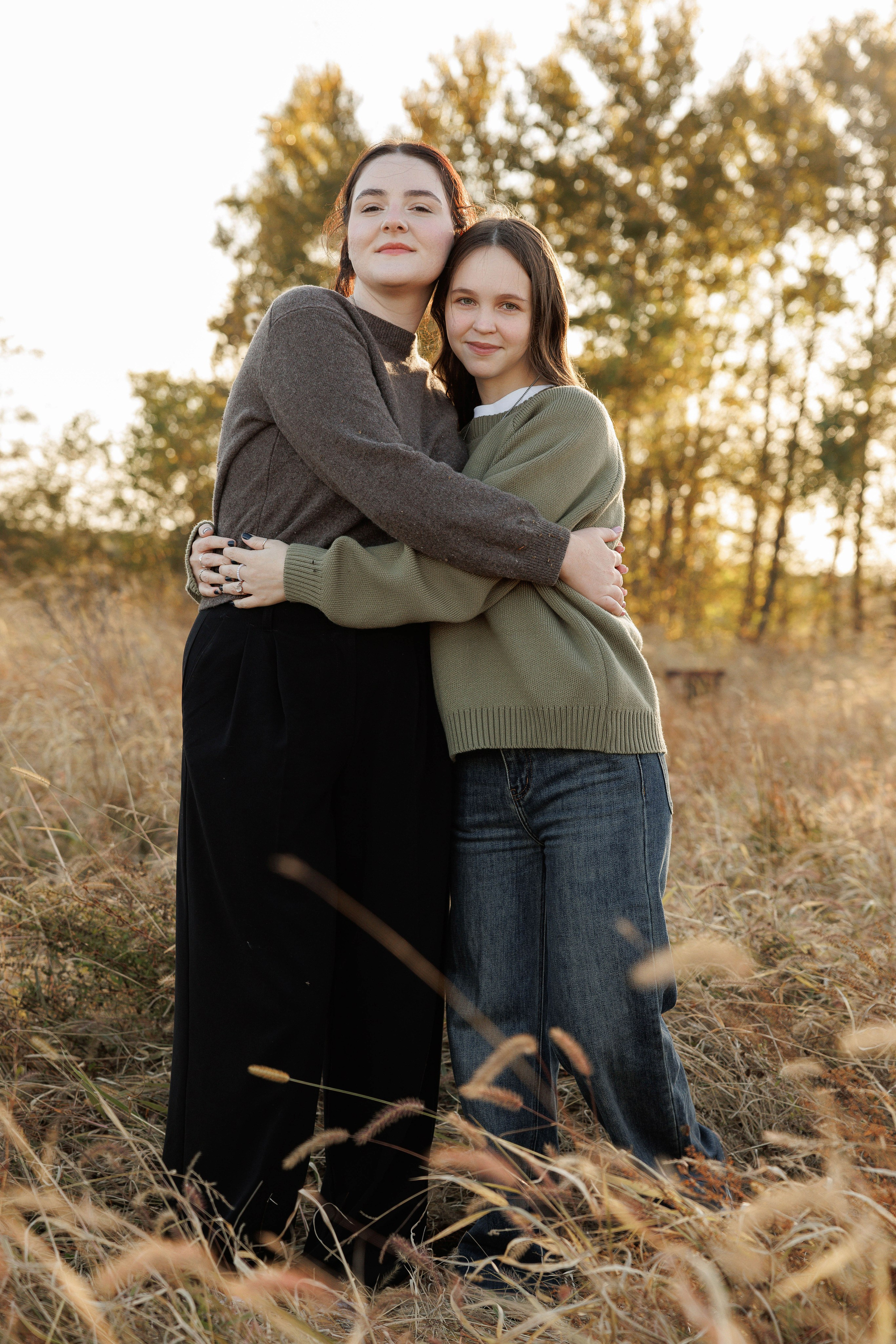 Осень 11 класс (съемка в поле). Photoalbum-vl.ru