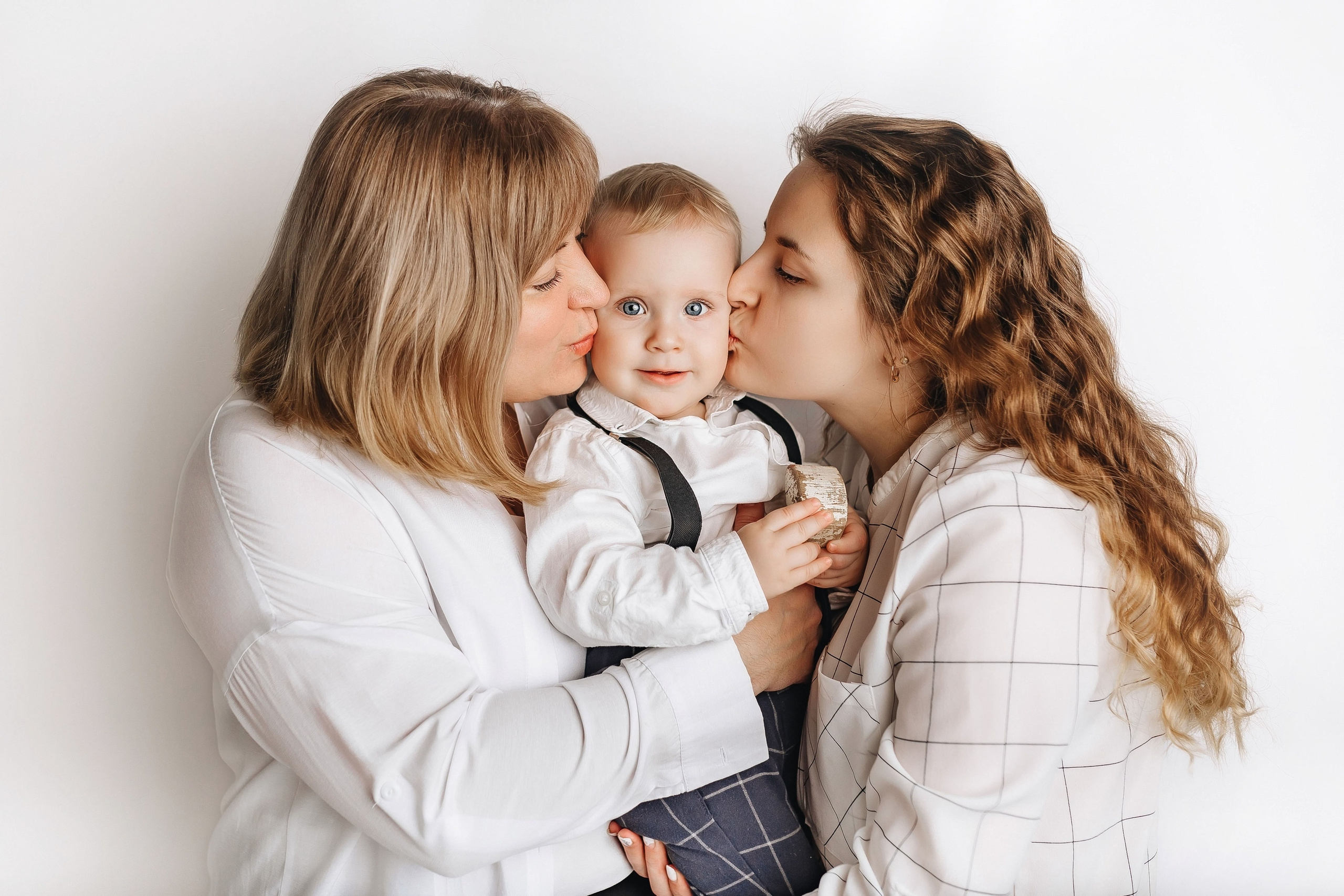 Семейные фото на годиках. Фотограф новорожденных Серпухов, Протвино, Москва I Марина Бурмистрова