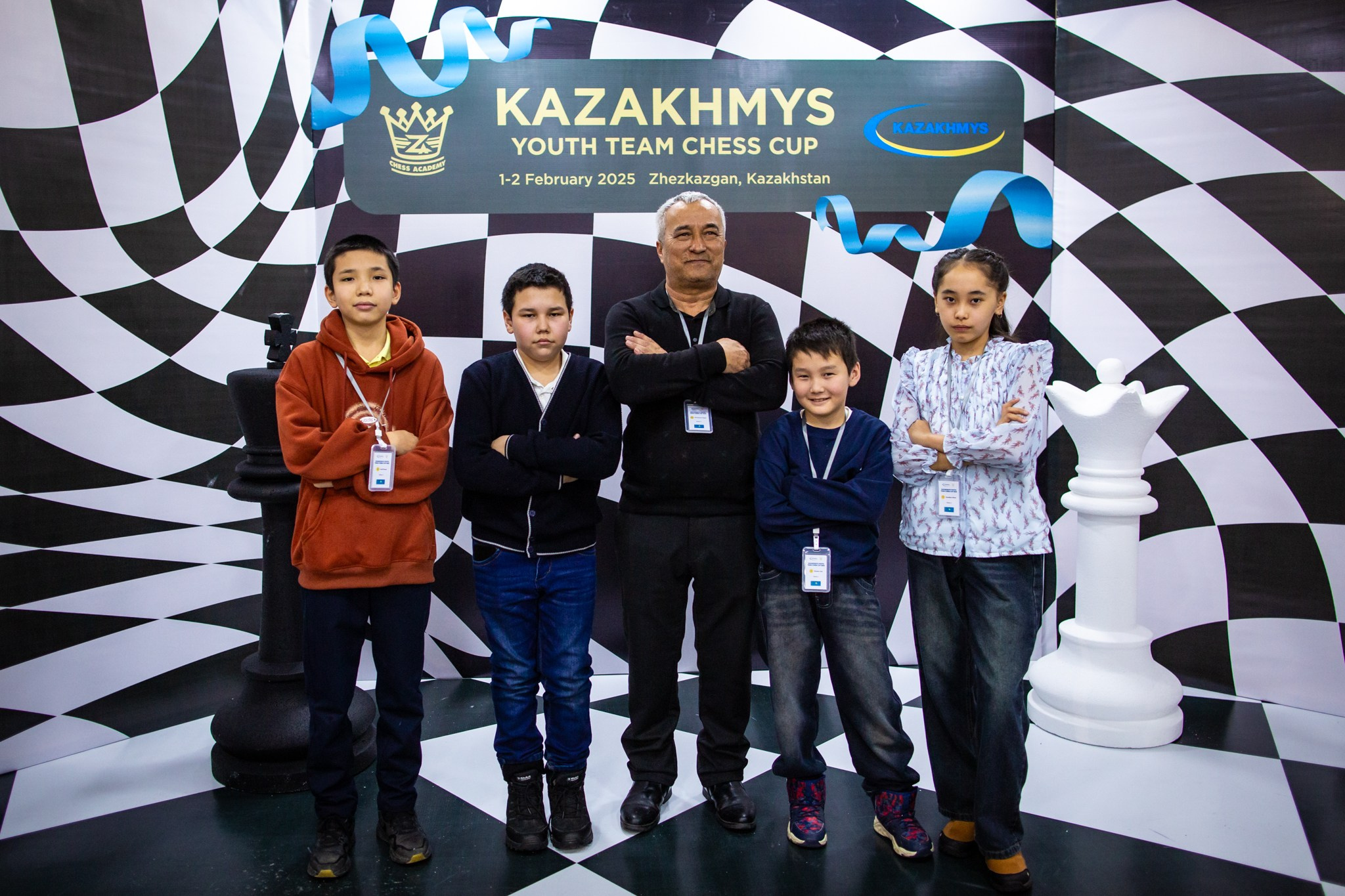 2025.02.02 KAZAKHMYS Youth Team Chess CUP 2025 — Day2_Teams. Фотограф Анна Штурман (репортажная съёмка любых событий и мероприятий) Anna Shtourman photographer