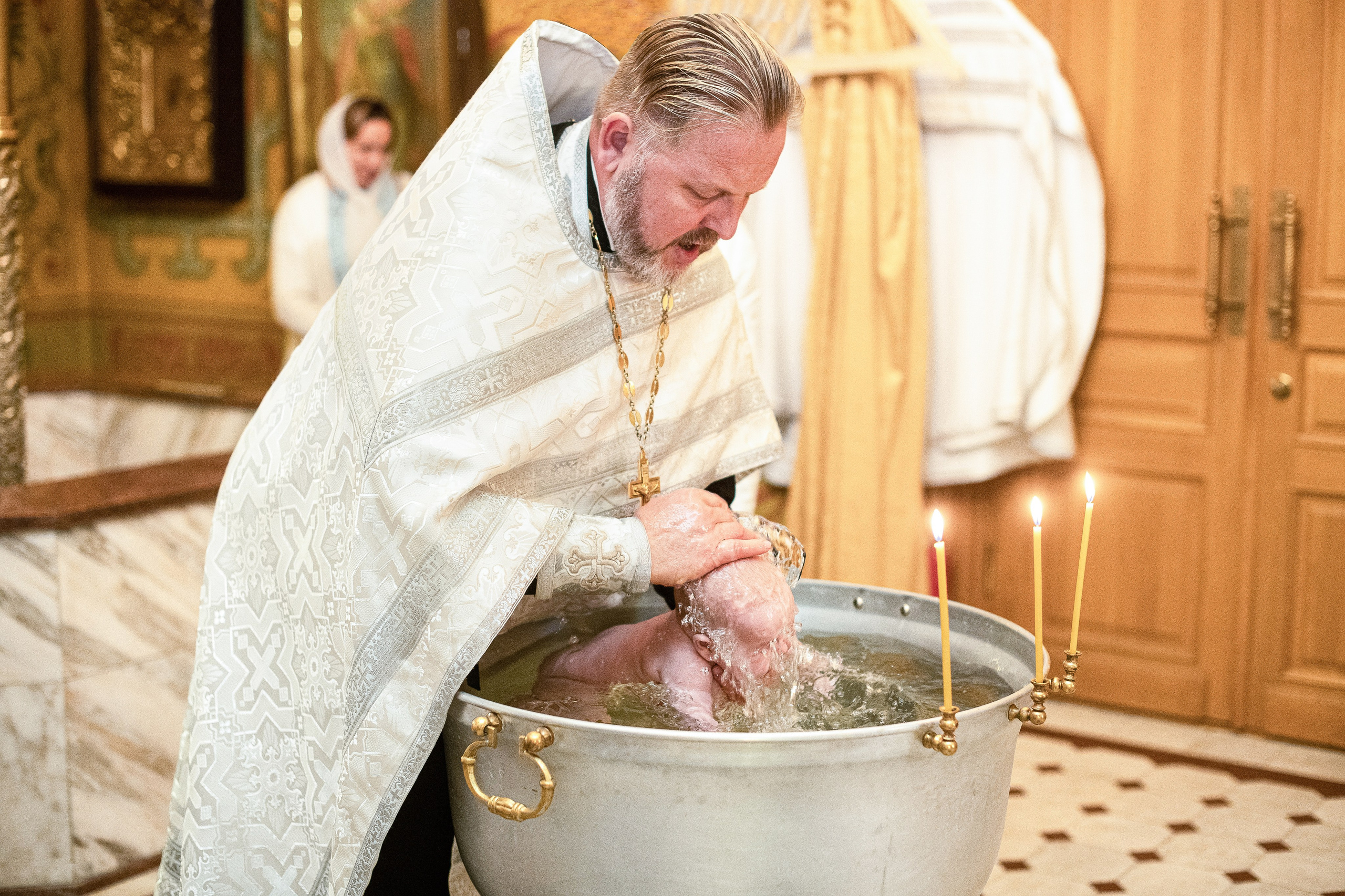 Крещение младенца Ксении в Люблино. Свадебный и портретный фотограф в Москве Галина Борисова