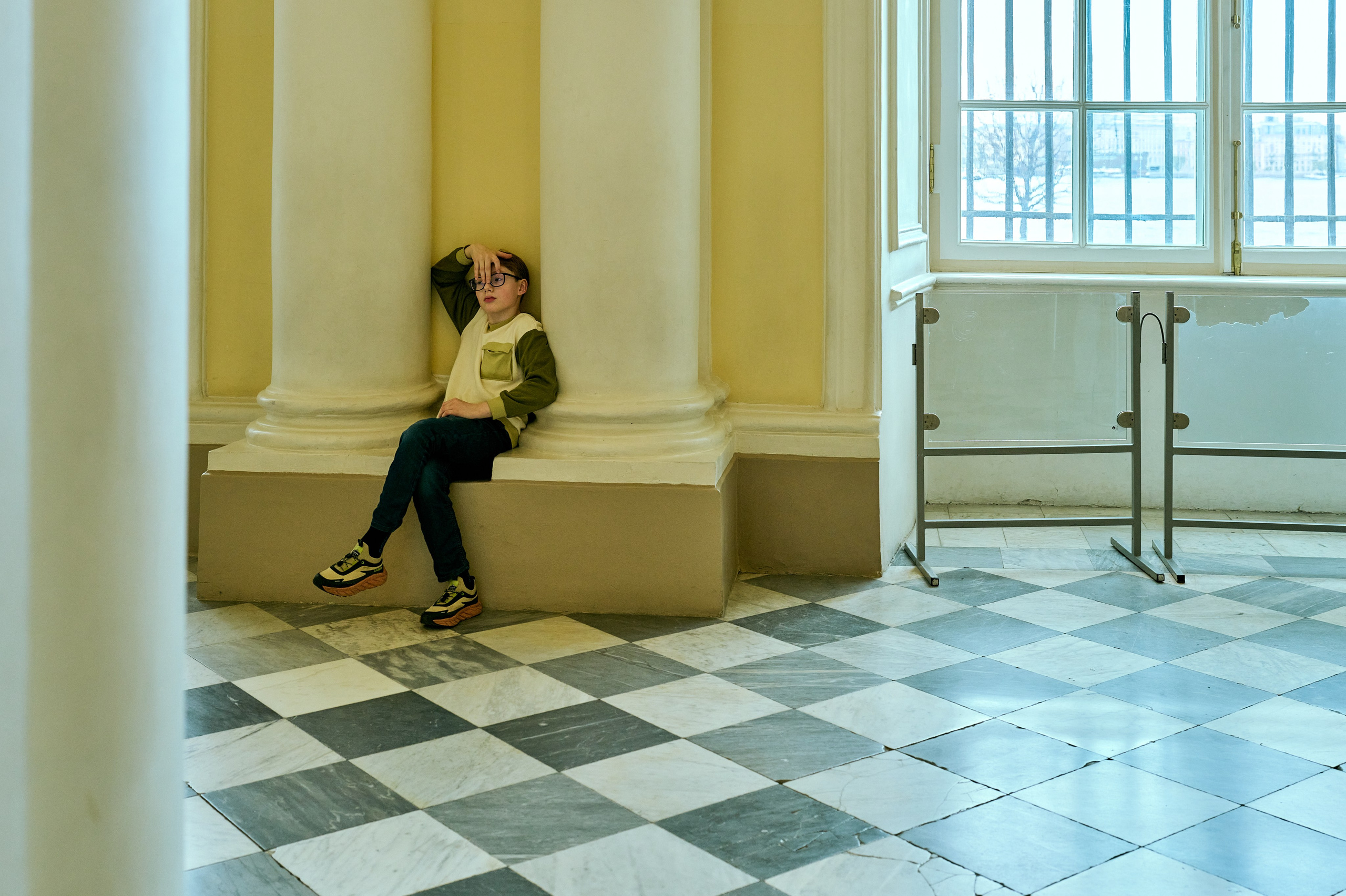 Зимний дворец. Екатерина Лапина фотографирует