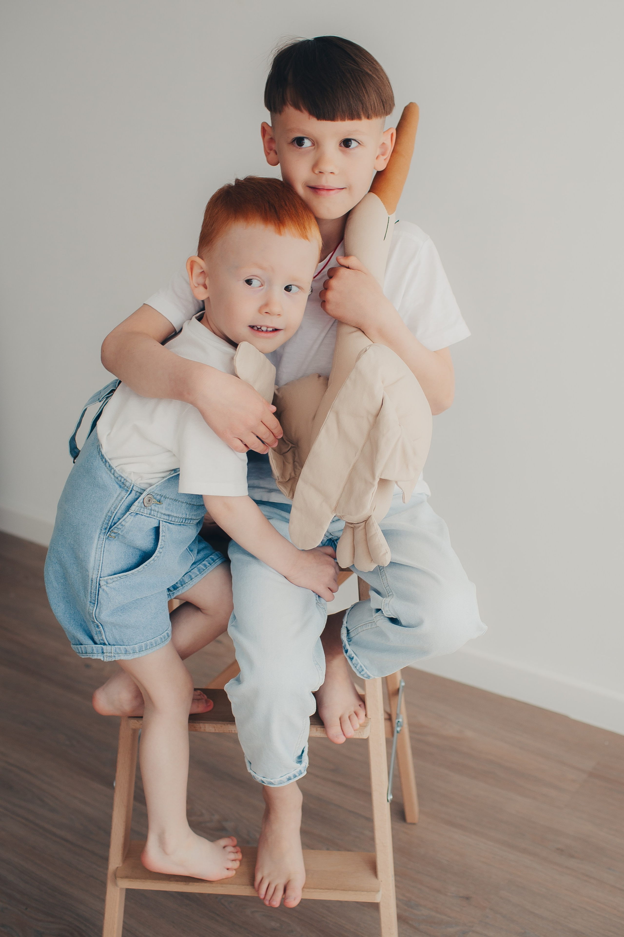 Семейная фотосессия в студии. Фотограф Евгения Мальцева, Архангельск