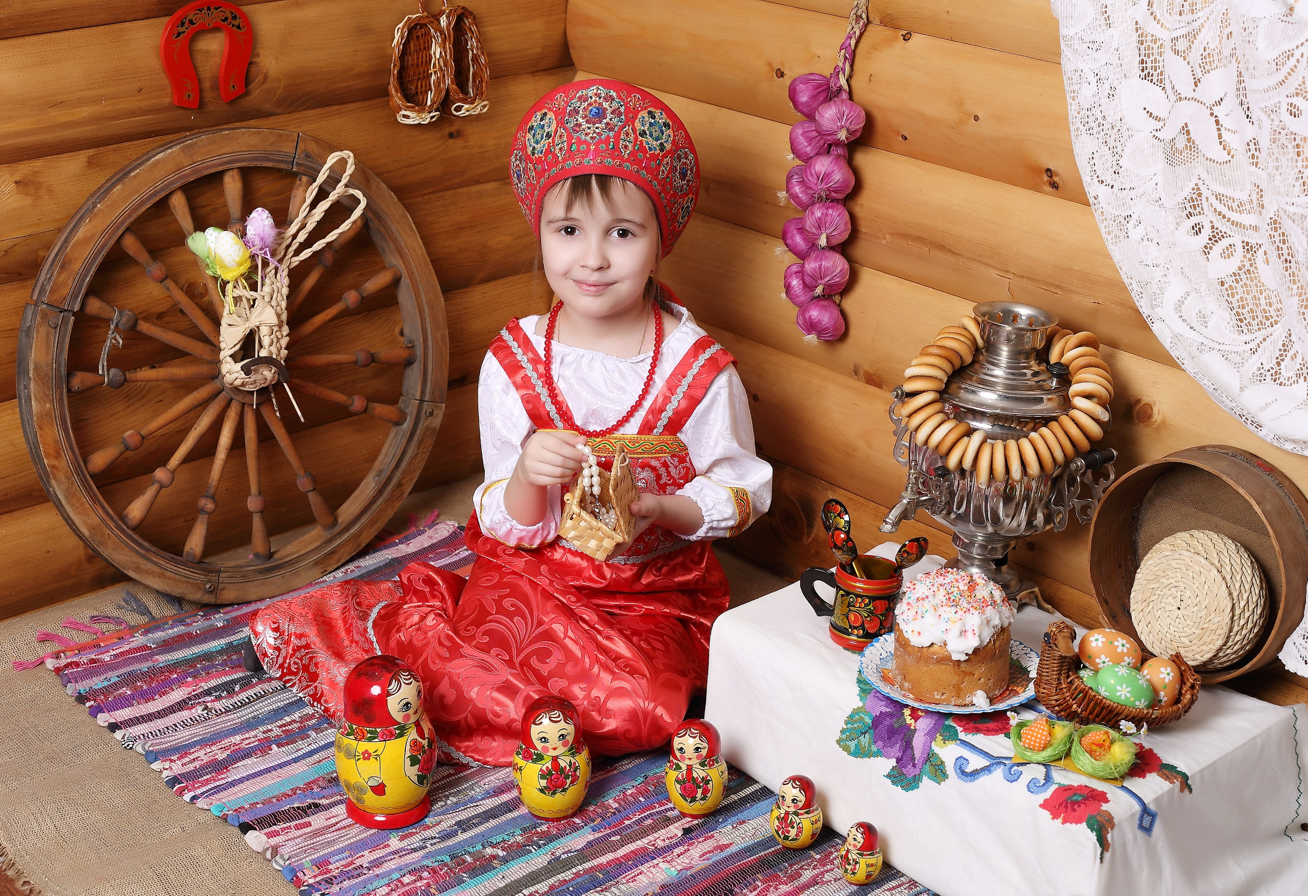 Домик в деревне. Детская выездная фотостудия