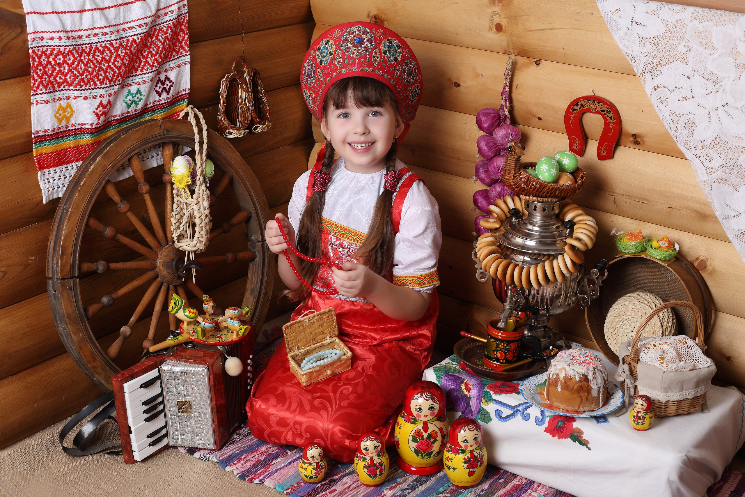 Домик в деревне. Детская выездная фотостудия