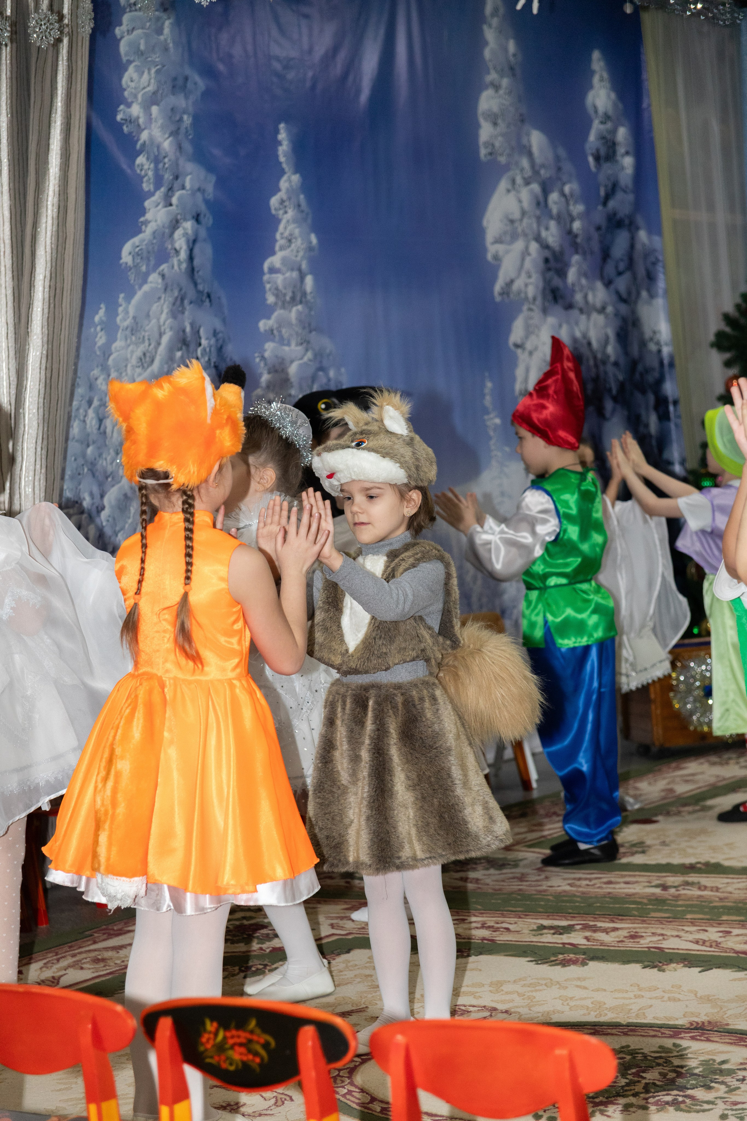 Новогодний утренник подготовительной группы. Индивидуальный и свадебный фотограф в Москве, Электростали и Туле Кадейкина Екатерина