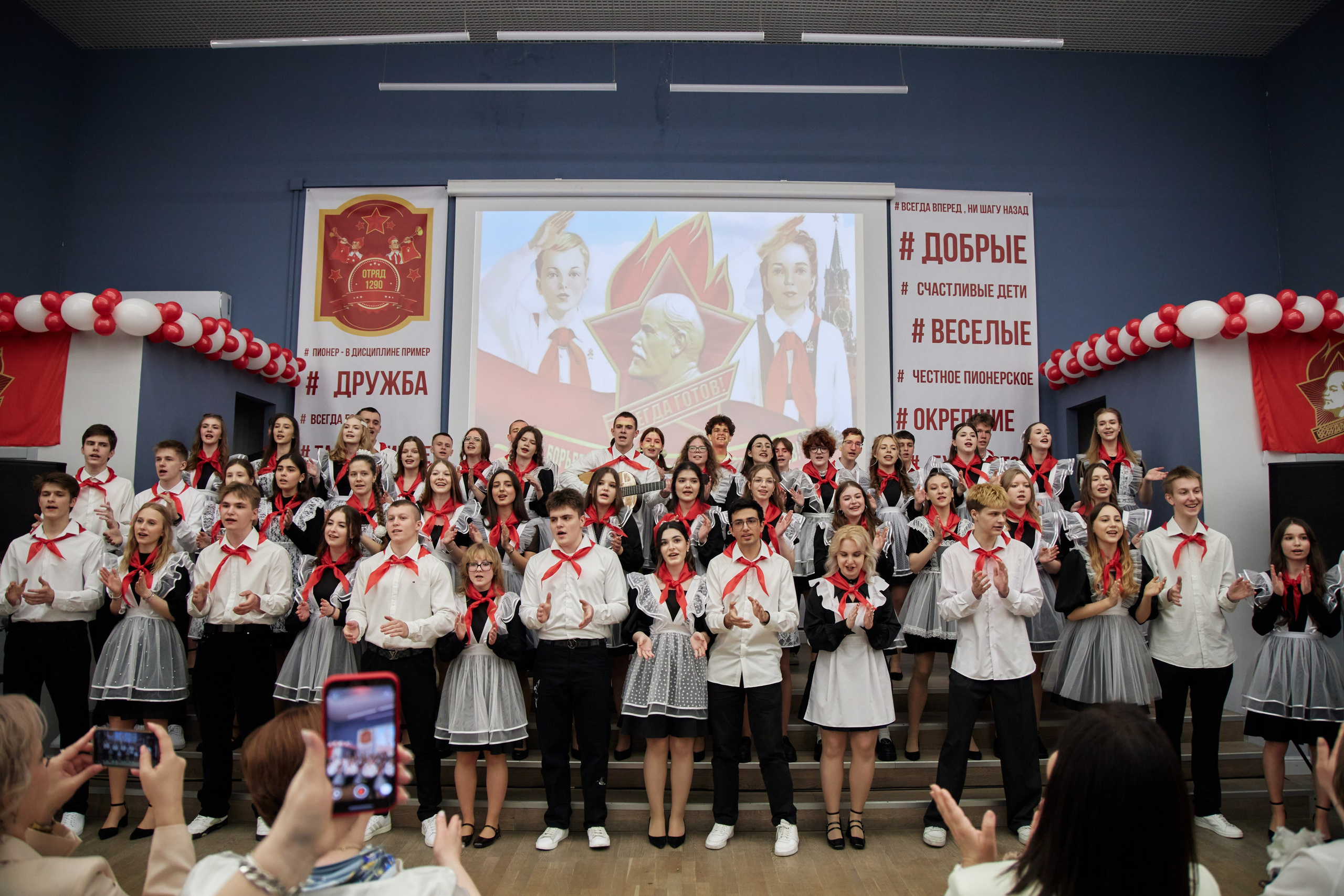 Последний звонок. Фотограф Москва, преподаватель ретуши