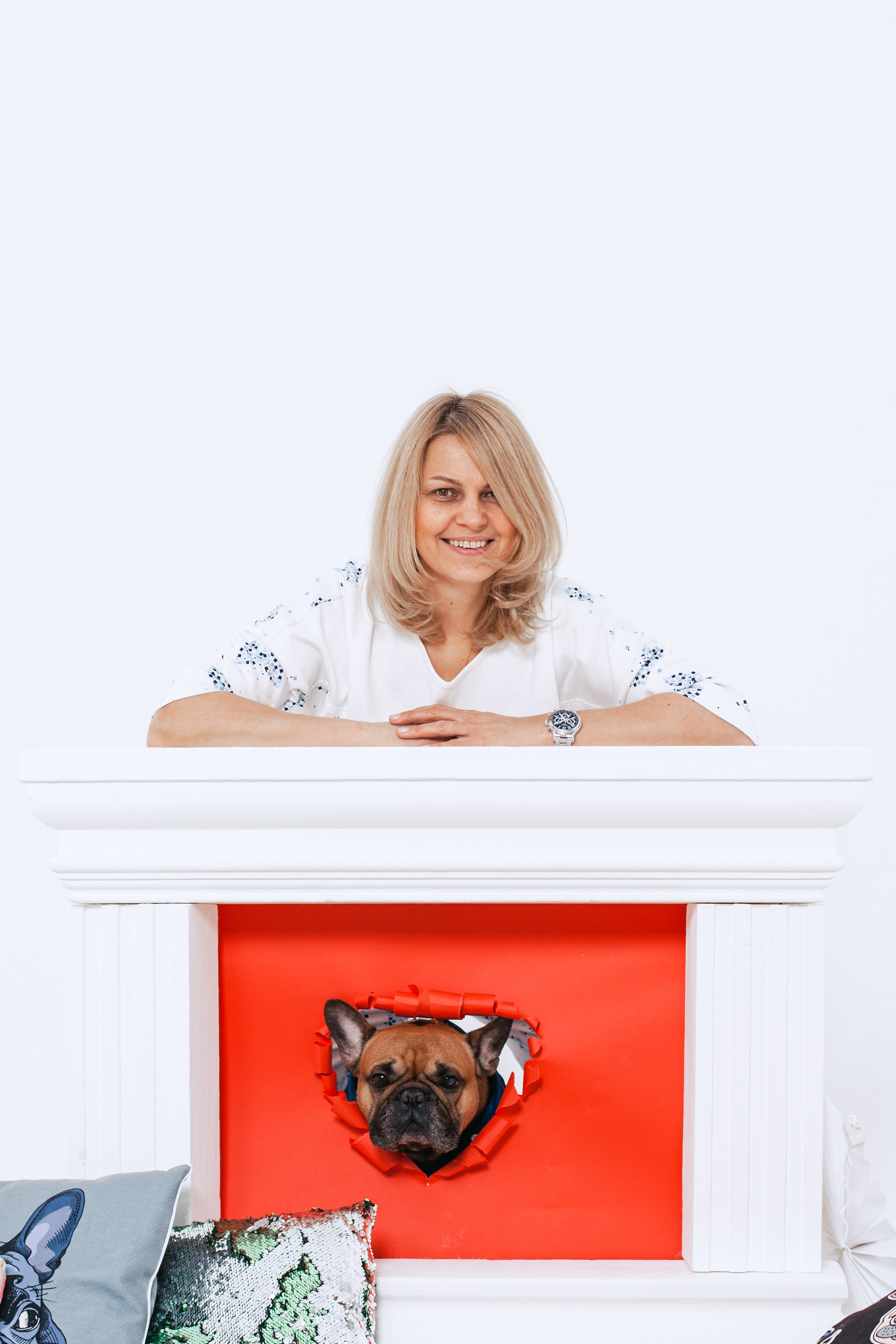 Пижамная вечеринка французских бульдогов и их хозяев. Фотограф-анималист Татьяна Степанова