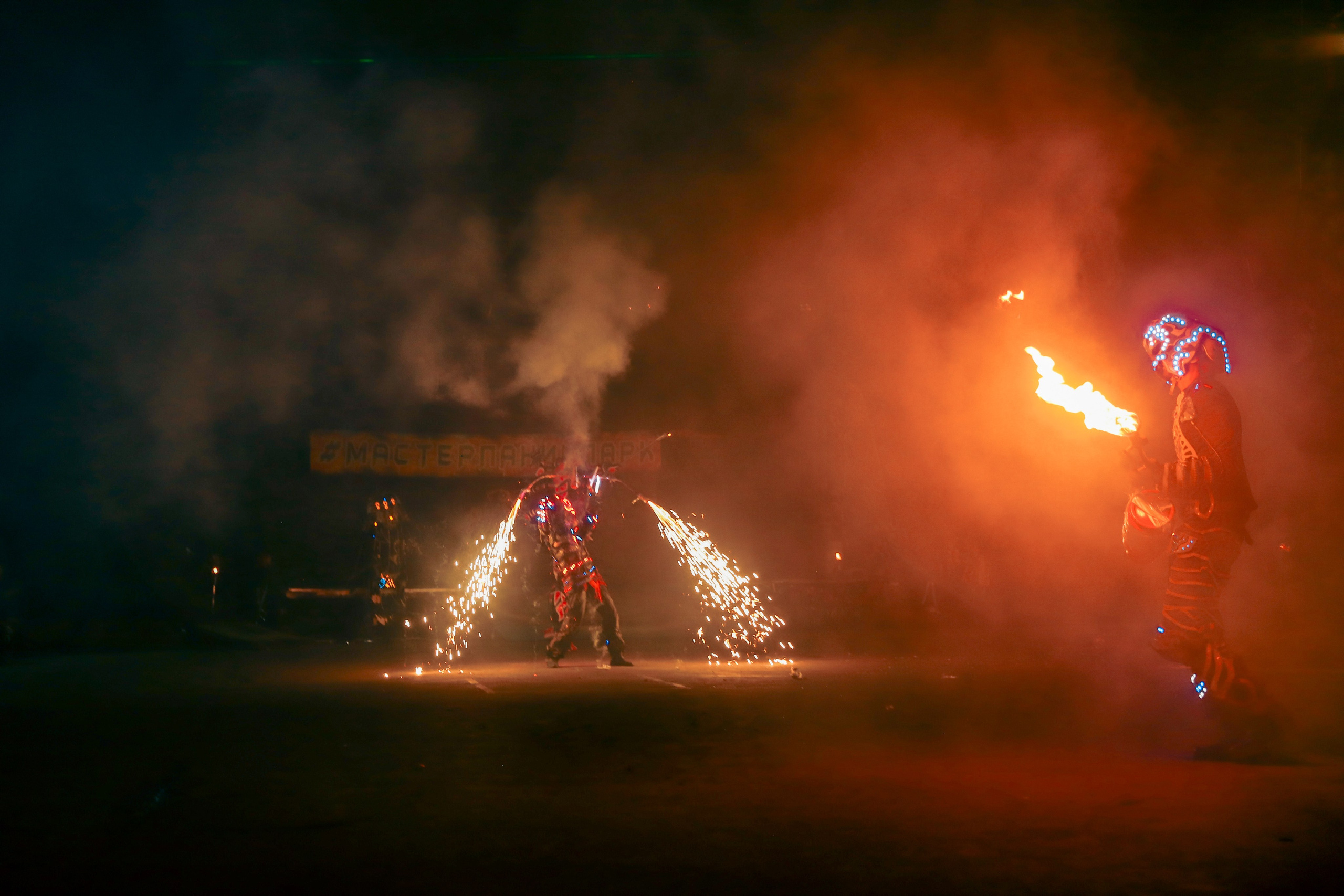Вселенский фестиваль огня мастера Панина 2024, Москва