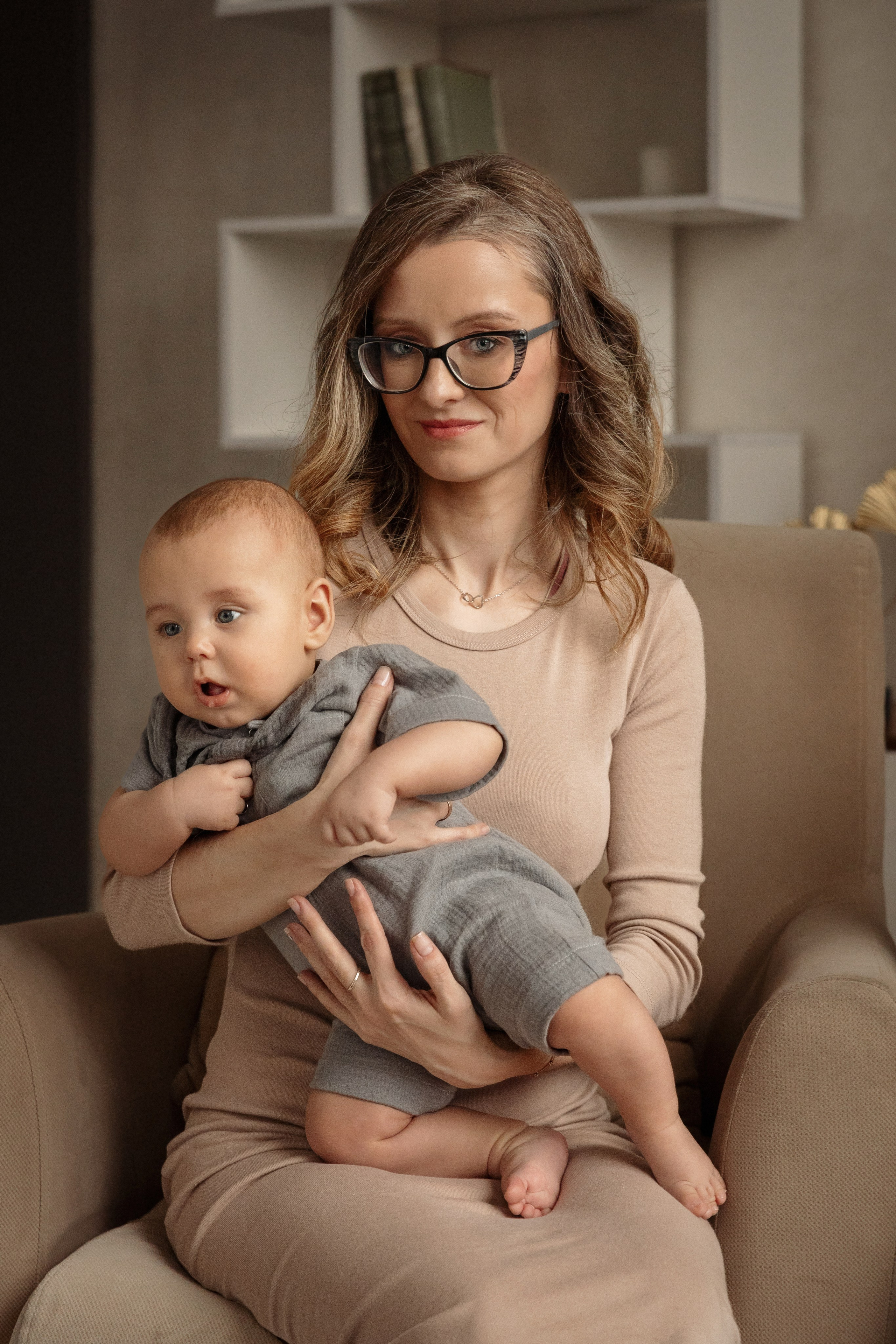 Семейная фотосессия дома. Семейный фотограф в Москве Трубинова Екатерина