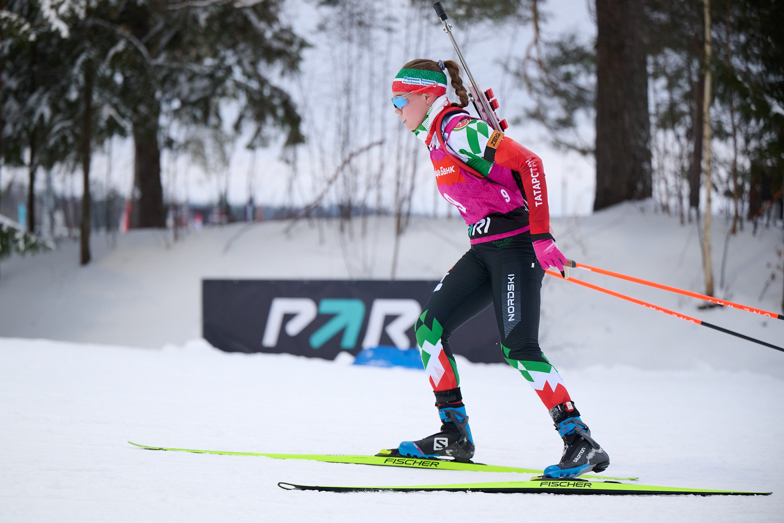 Биатлон. Чемпионат России — 2024/2025, 3-й этап, Ижевск. Ижевская винтовка. Спортивный репортажный фотограф в Ижевске Сергей Мерзляков