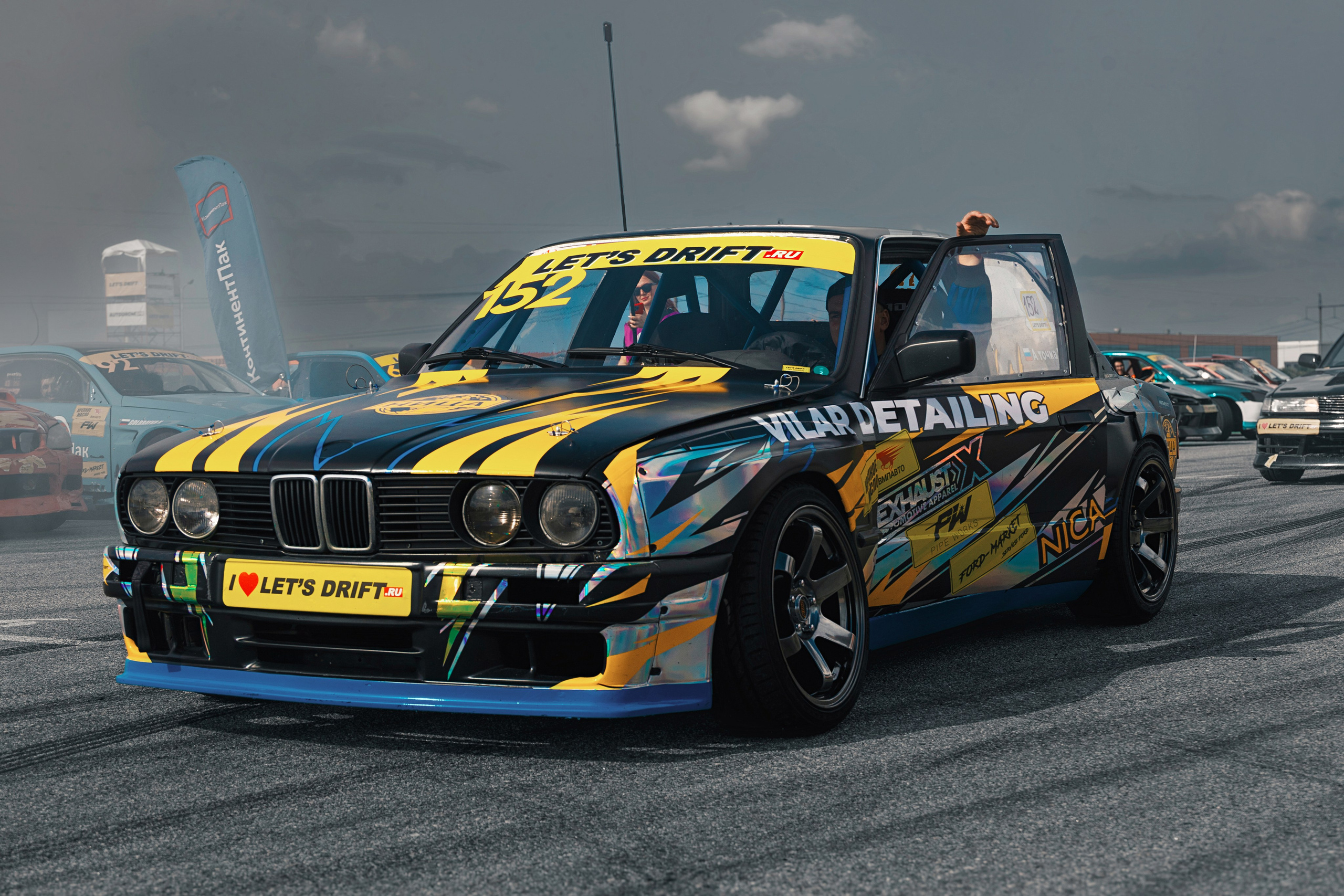 Фотосъемка соревнований по дрифту в Санкт-Петербурге | Спортивный репортаж